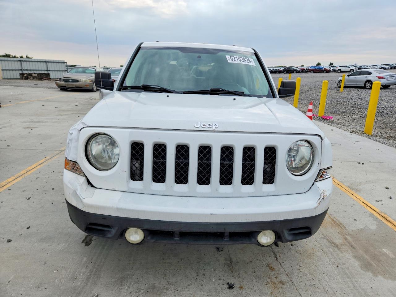 2011 Jeep Patriot Sport White vin: 1J4NT1GA8BD104145