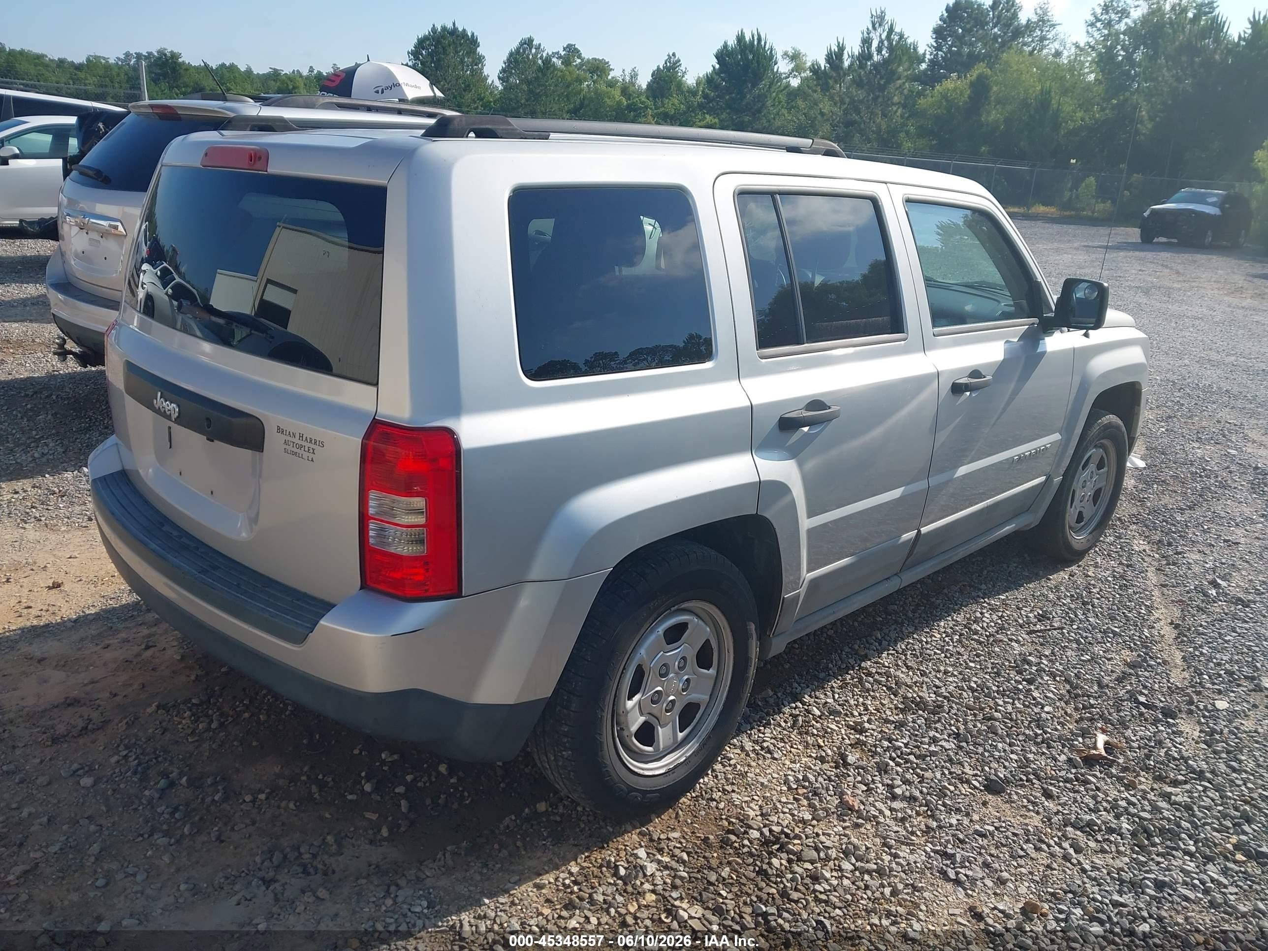 2011 Jeep Patriot Sport Gray vin: 1J4NT1GA8BD142636