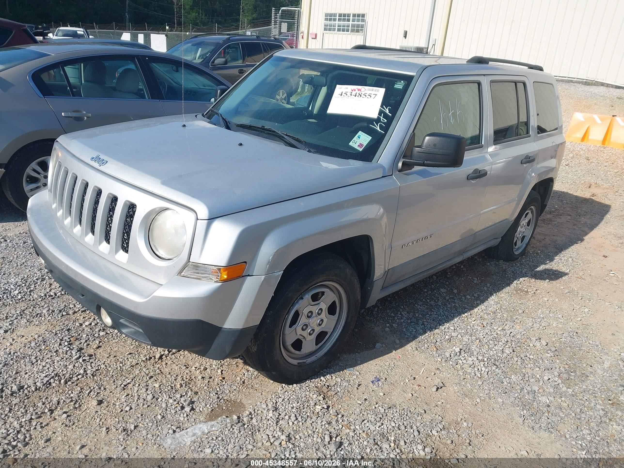 2011 Jeep Patriot Sport Gray vin: 1J4NT1GA8BD142636