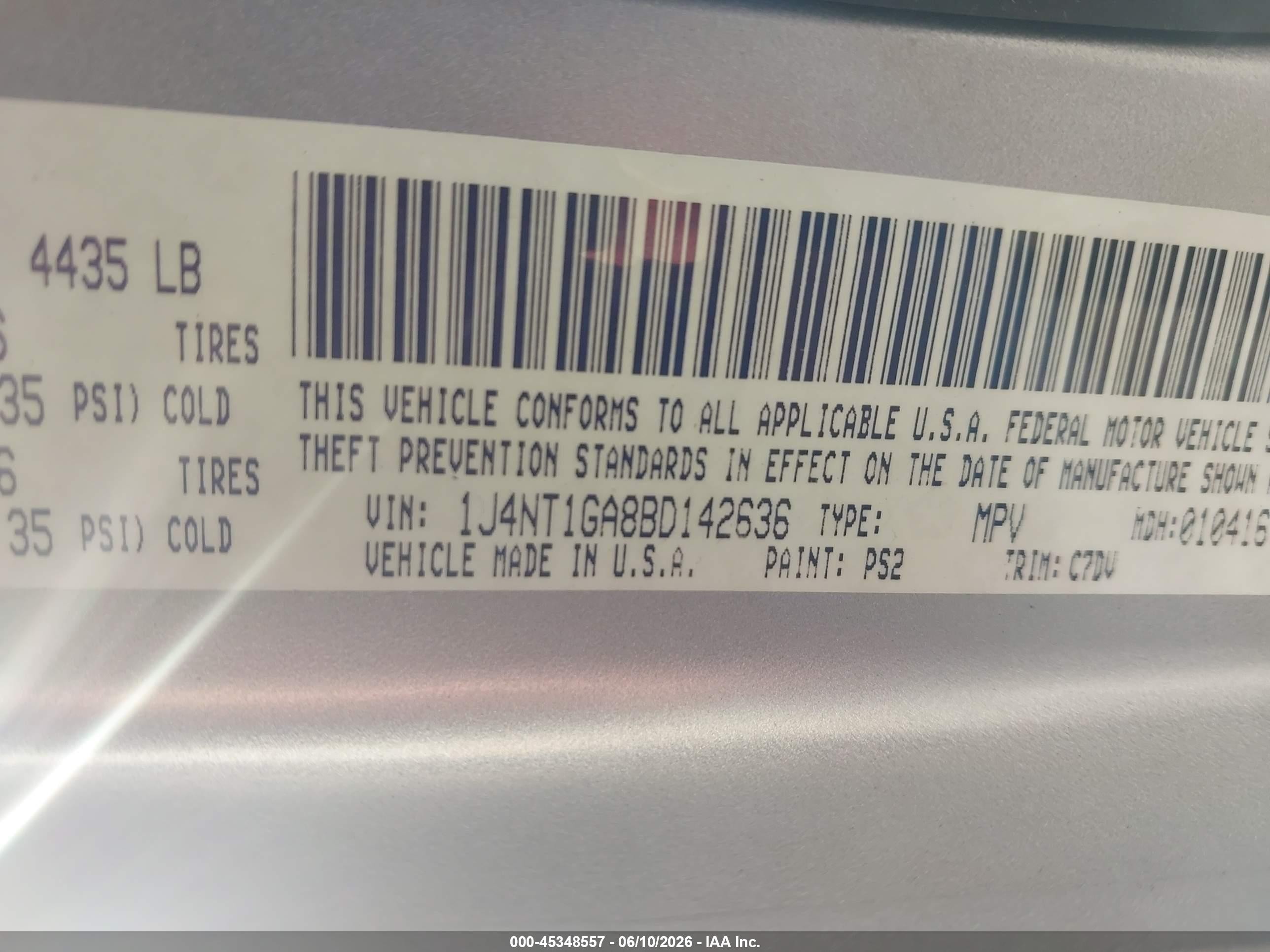 2011 Jeep Patriot Sport Gray vin: 1J4NT1GA8BD142636