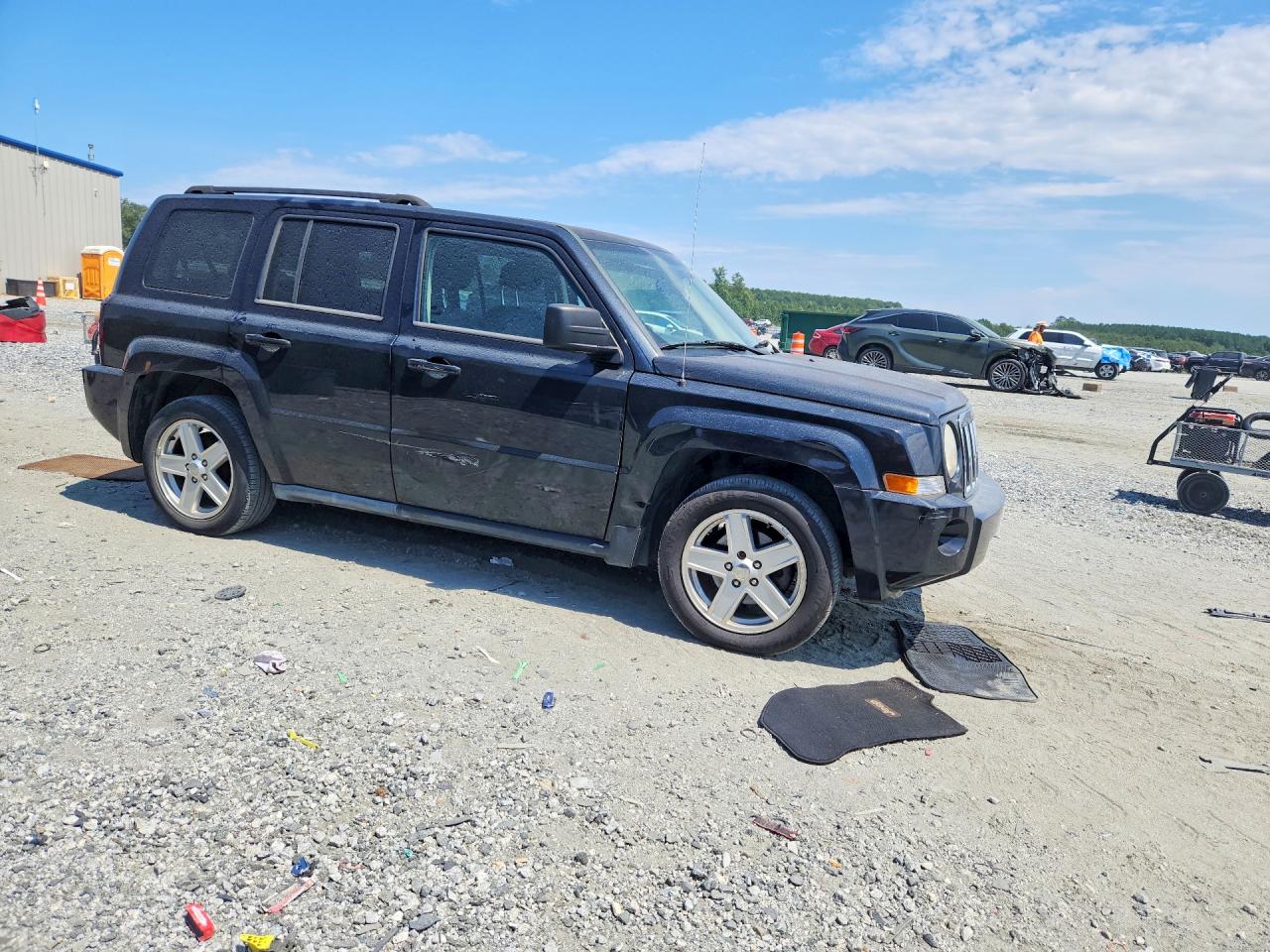 2010 Jeep Patriot Sport Black vin: 1J4NT1GAXAD638505