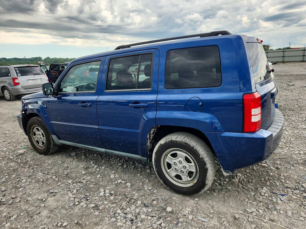 2010 Jeep Patriot Sport Blue vin: 1J4NT2GA7AD593948