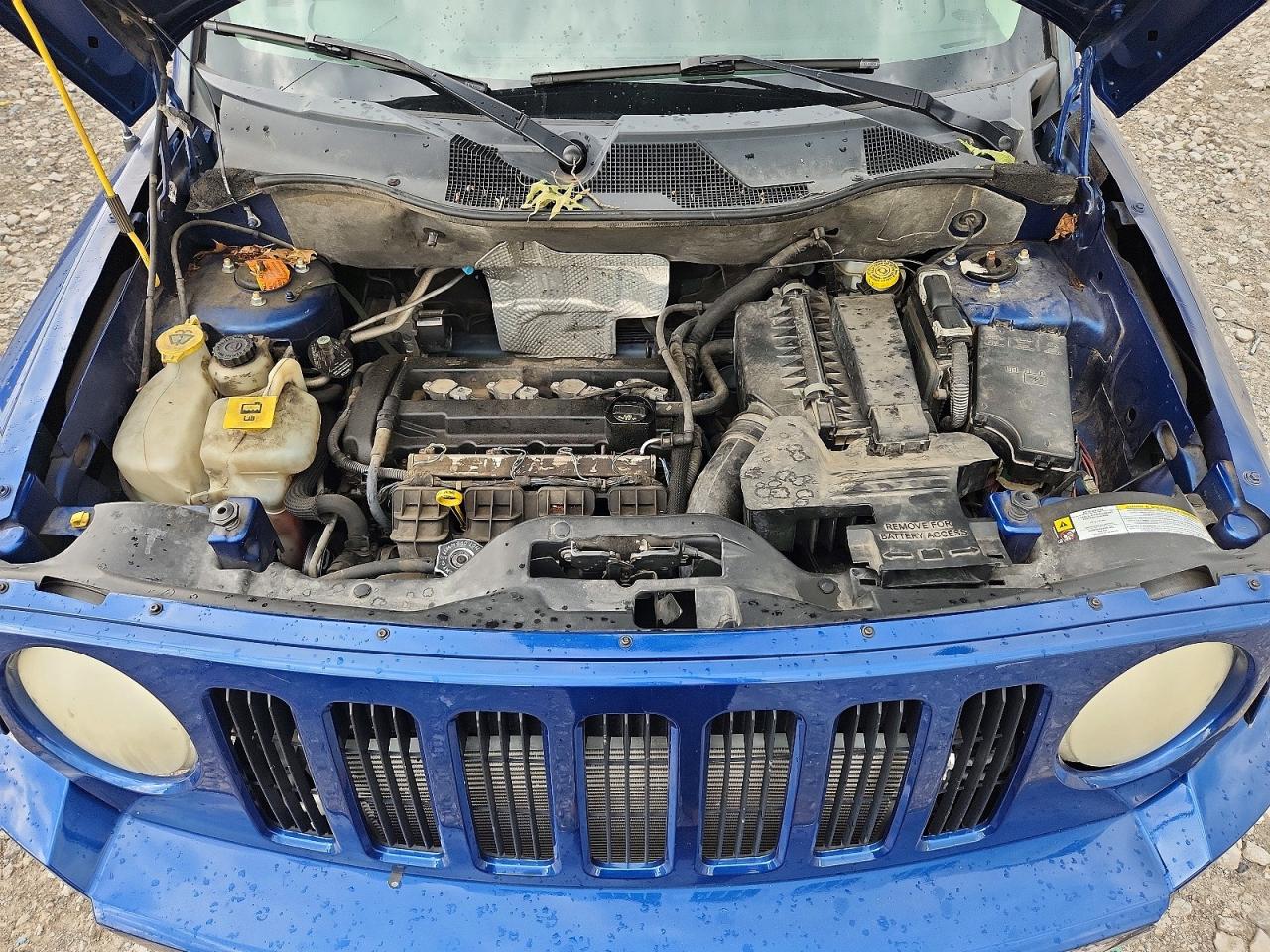 2010 Jeep Patriot Sport Blue vin: 1J4NT2GA7AD593948