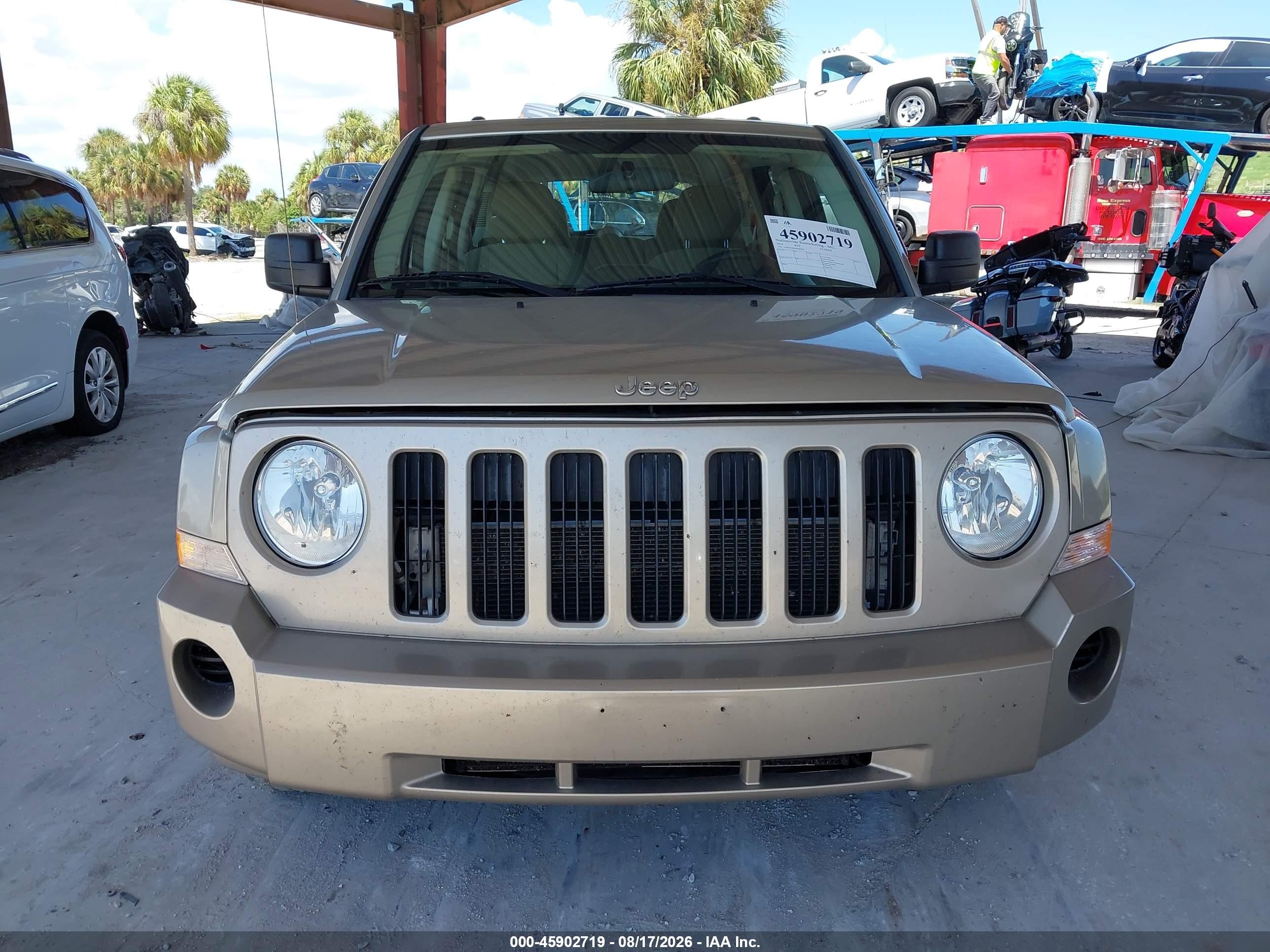 2010 Jeep Patriot Sport Tan vin: 1J4NT2GB0AD582847