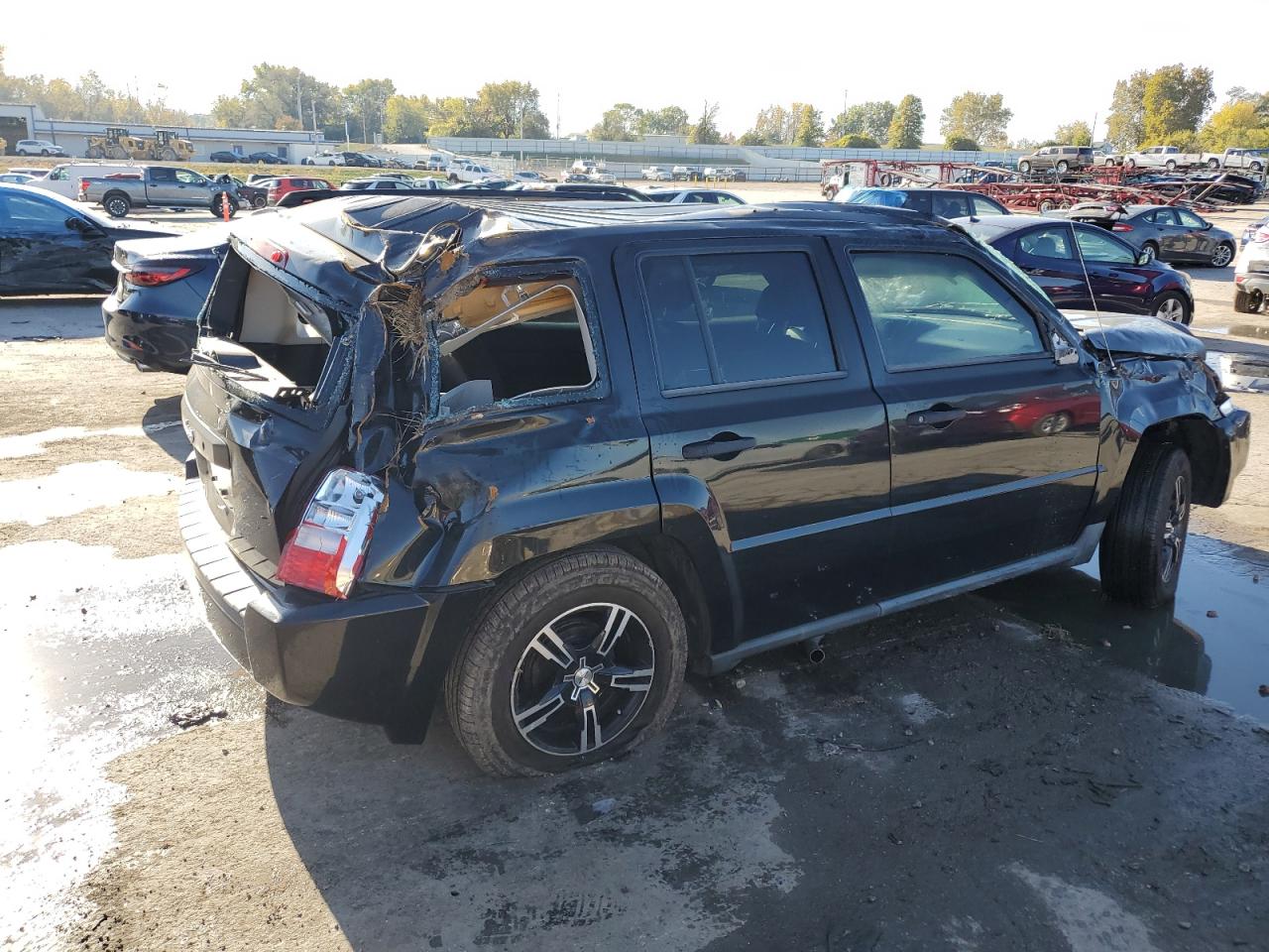 2010 Jeep Patriot Sport Черный vin: 1J4NT2GB1AD523662