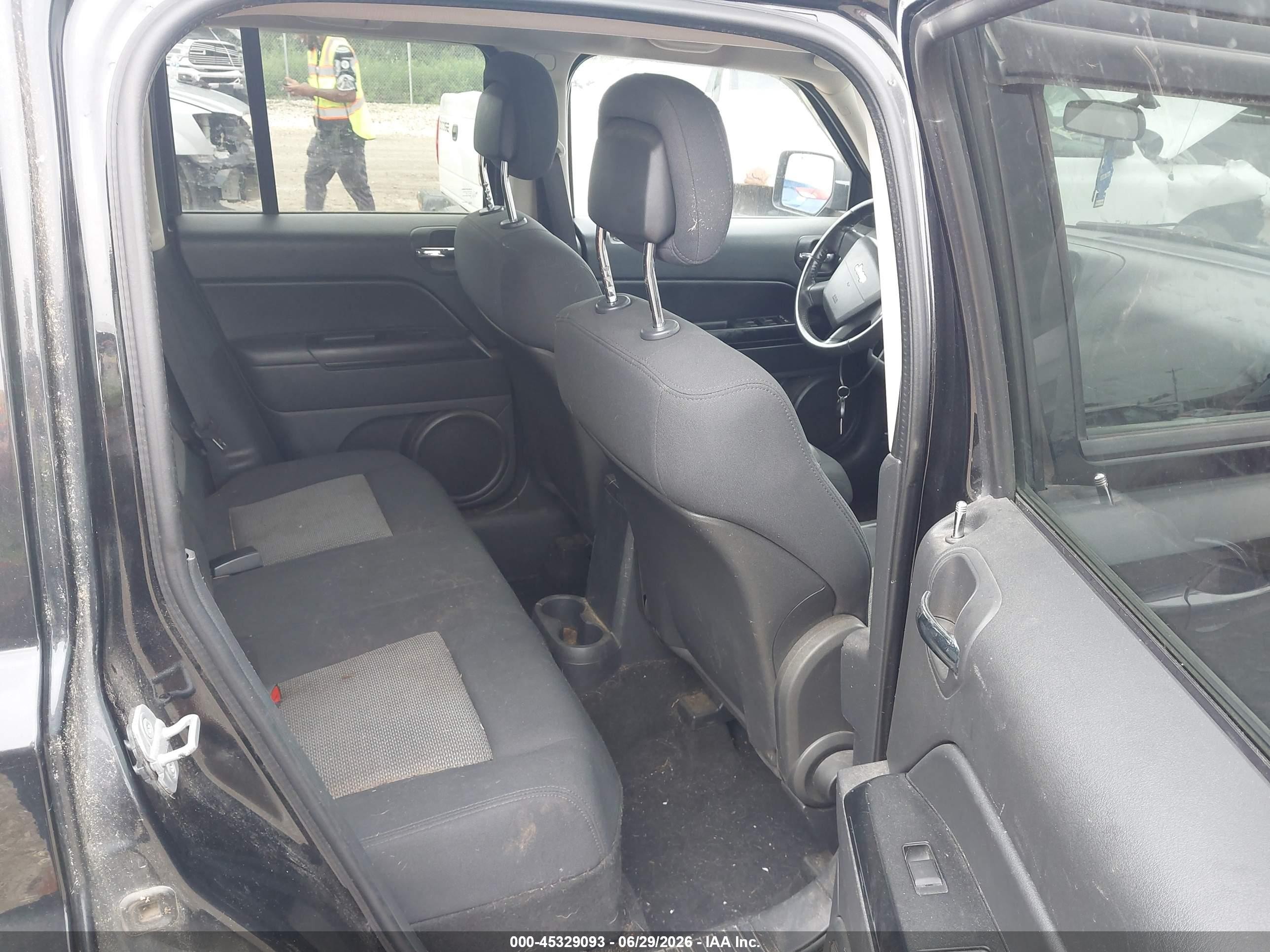 2010 Jeep Patriot Sport Black vin: 1J4NT2GB7AD506722