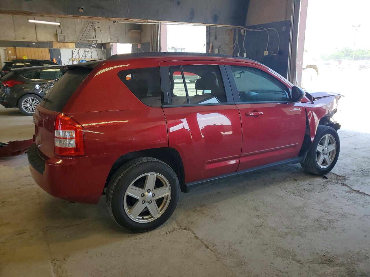 2010 Jeep Compass Sport Red vin: 1J4NT4FA6AD504755