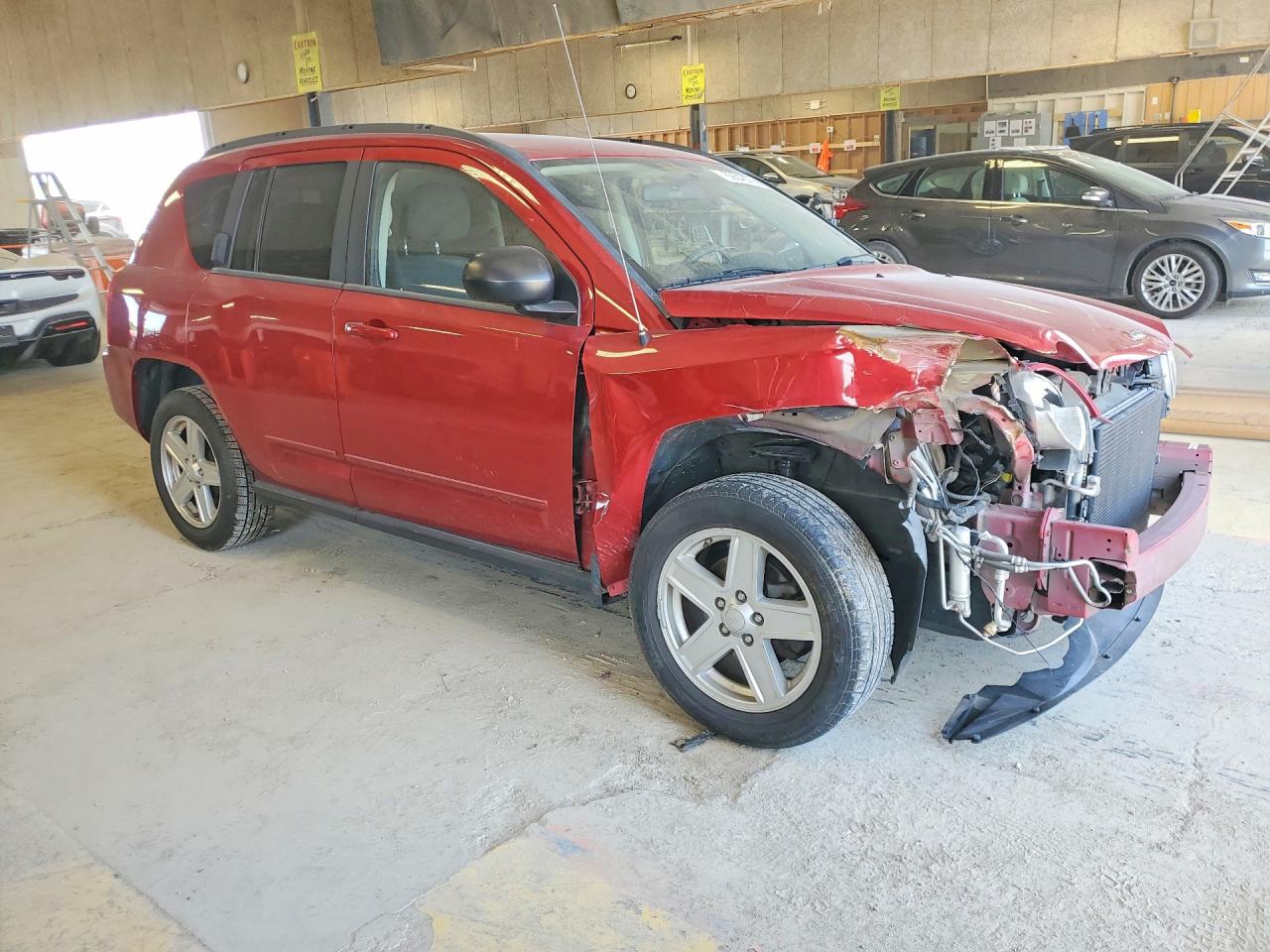 2010 Jeep Compass Sport Red vin: 1J4NT4FA6AD504755