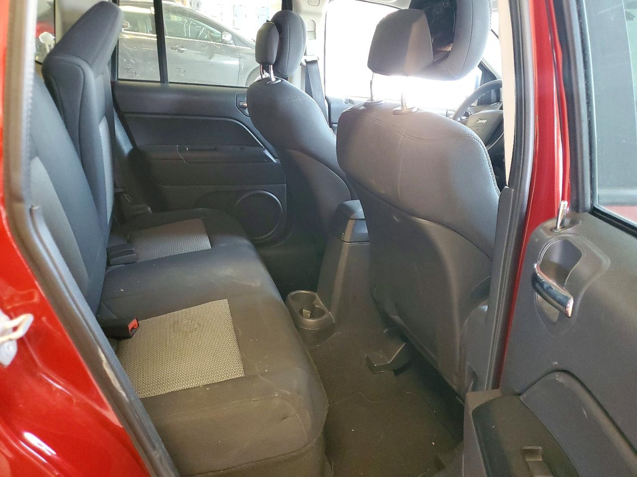 2010 Jeep Compass Sport Red vin: 1J4NT4FA6AD504755