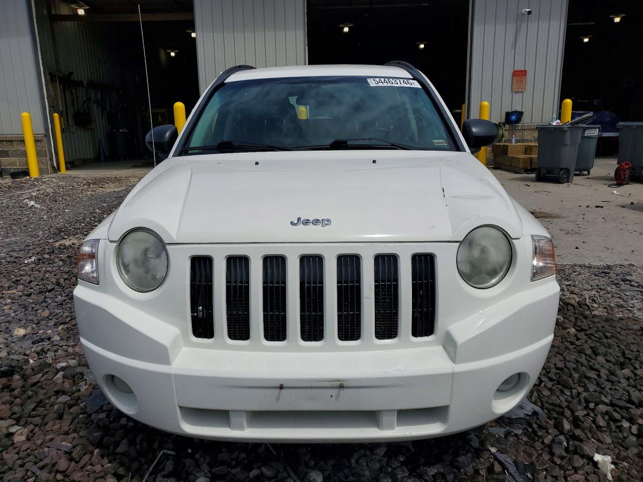 2010 Jeep Compass Sport White vin: 1J4NT4FA7AD515408