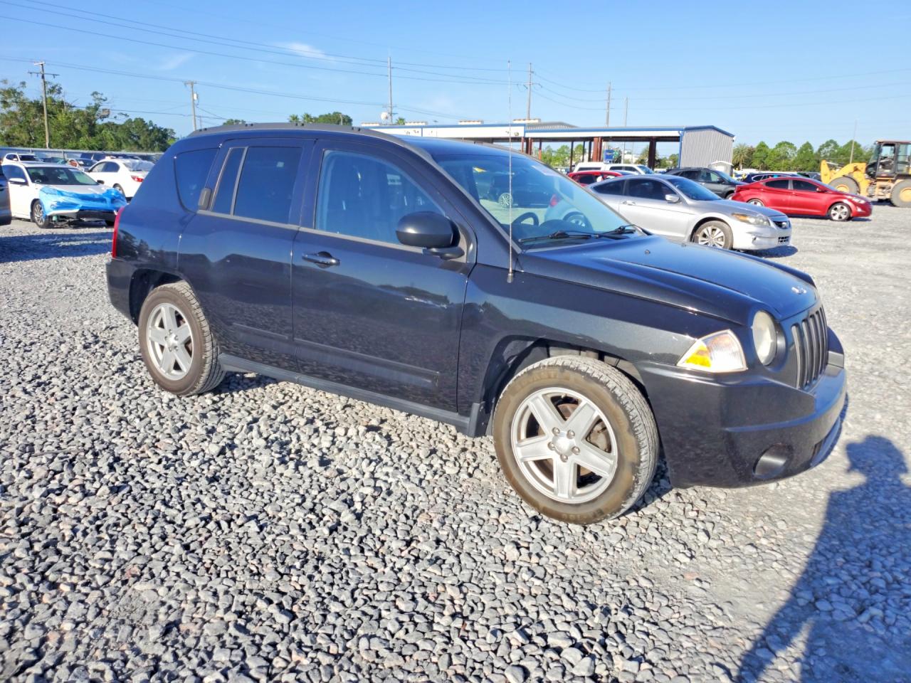 2010 Jeep Compass Sport Black vin: 1J4NT4FB0AD513797