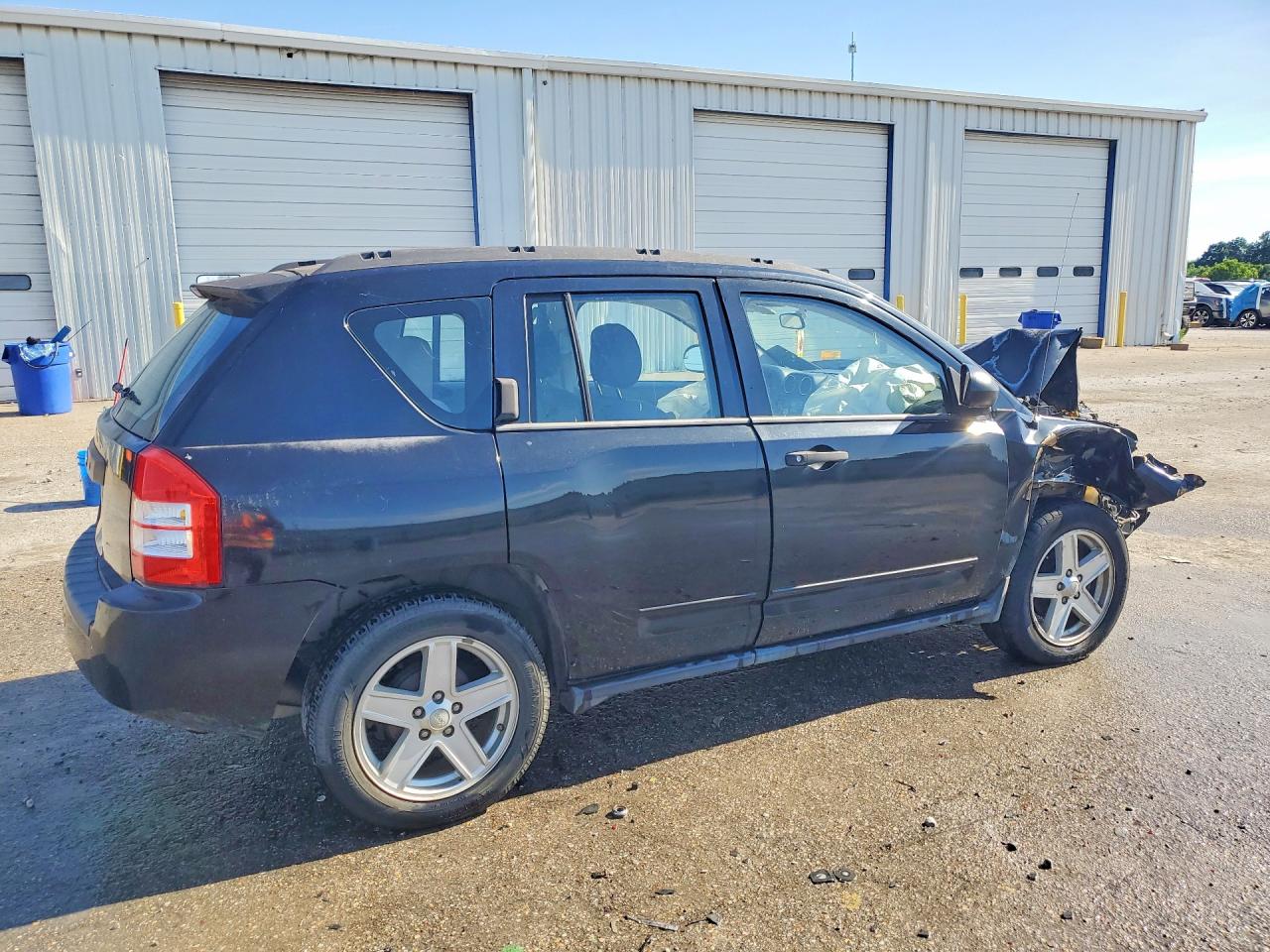 2010 Jeep Compass Sport Black vin: 1J4NT4FB6AD531687