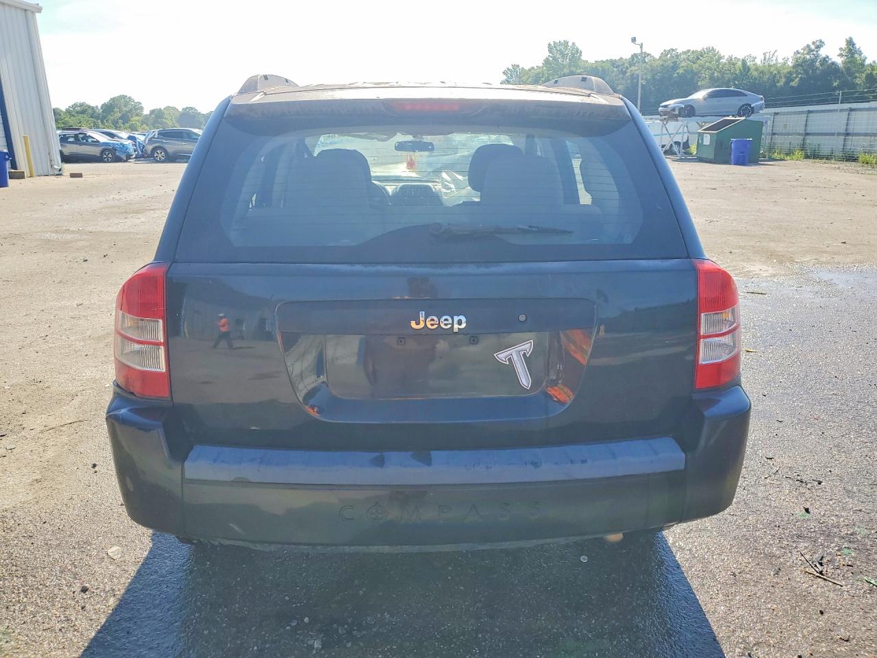 2010 Jeep Compass Sport Black vin: 1J4NT4FB6AD531687