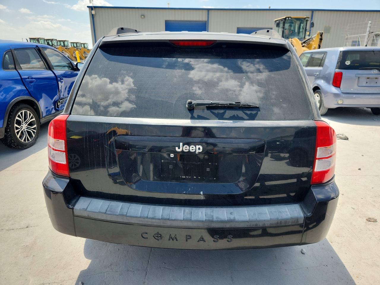 2010 Jeep Compass Sport Gray vin: 1J4NT4FB6AD549493