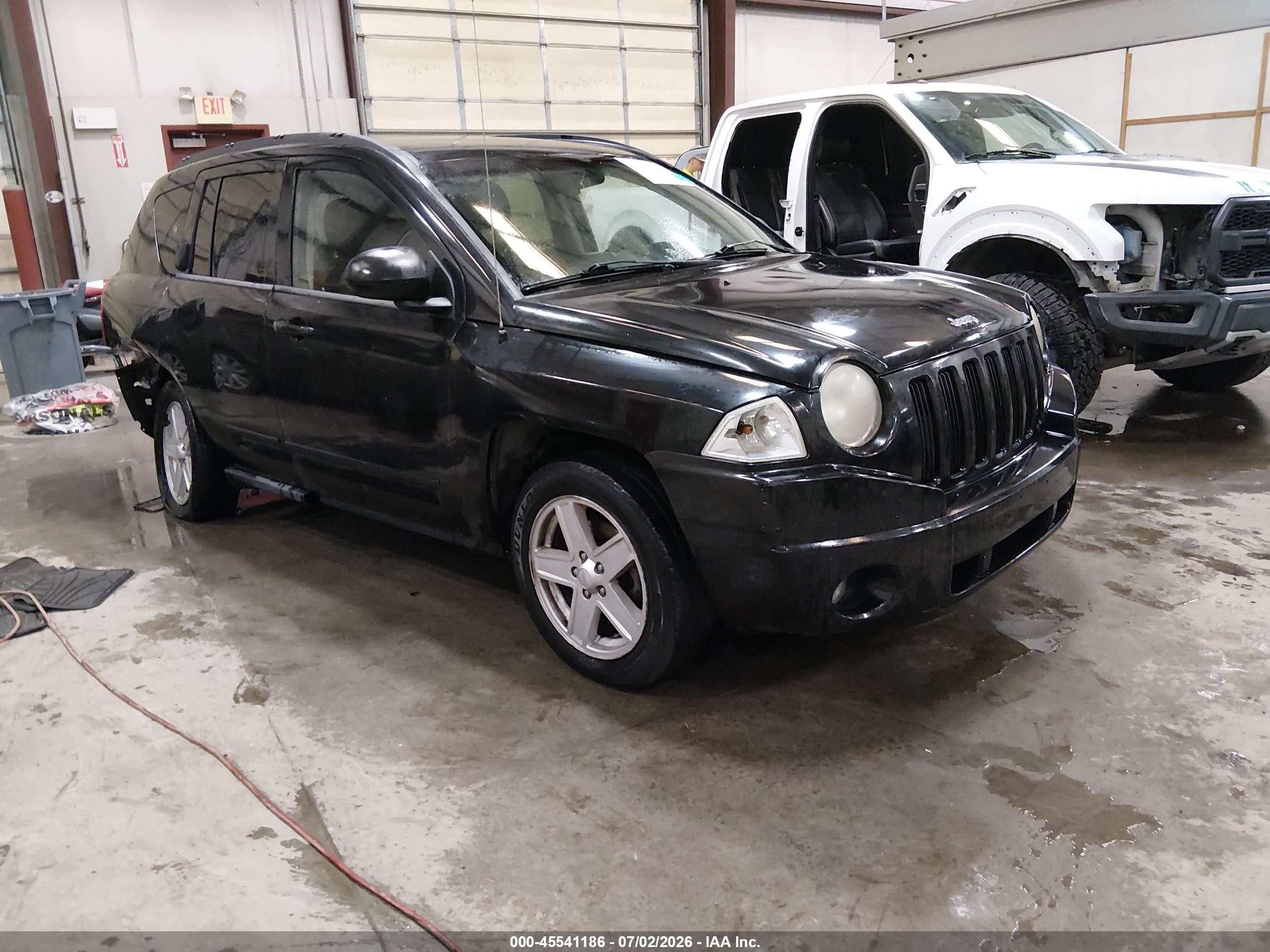 2010 Jeep Compass Sport White vin: 1J4NT4FB6AD578699