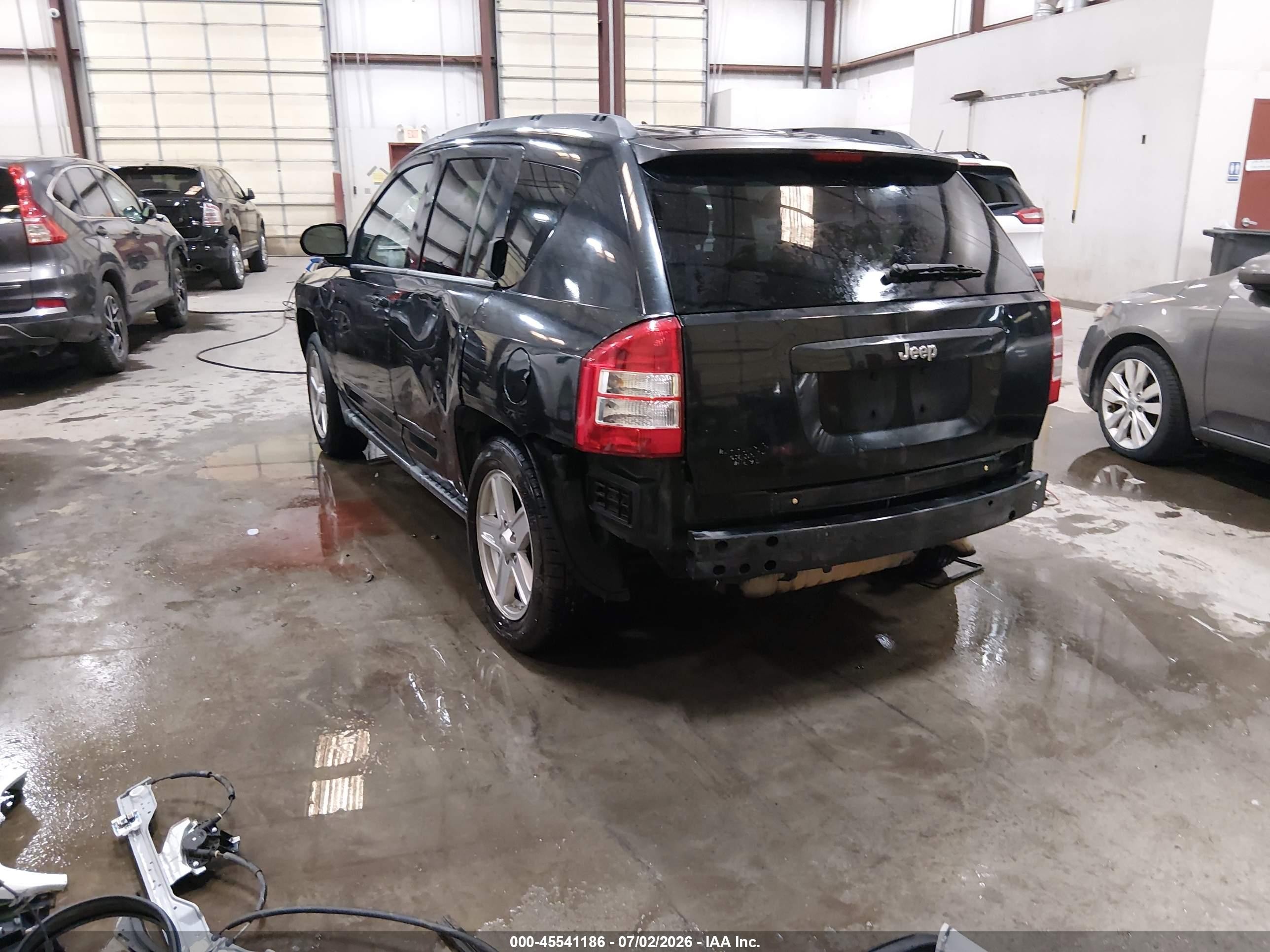 2010 Jeep Compass Sport White vin: 1J4NT4FB6AD578699