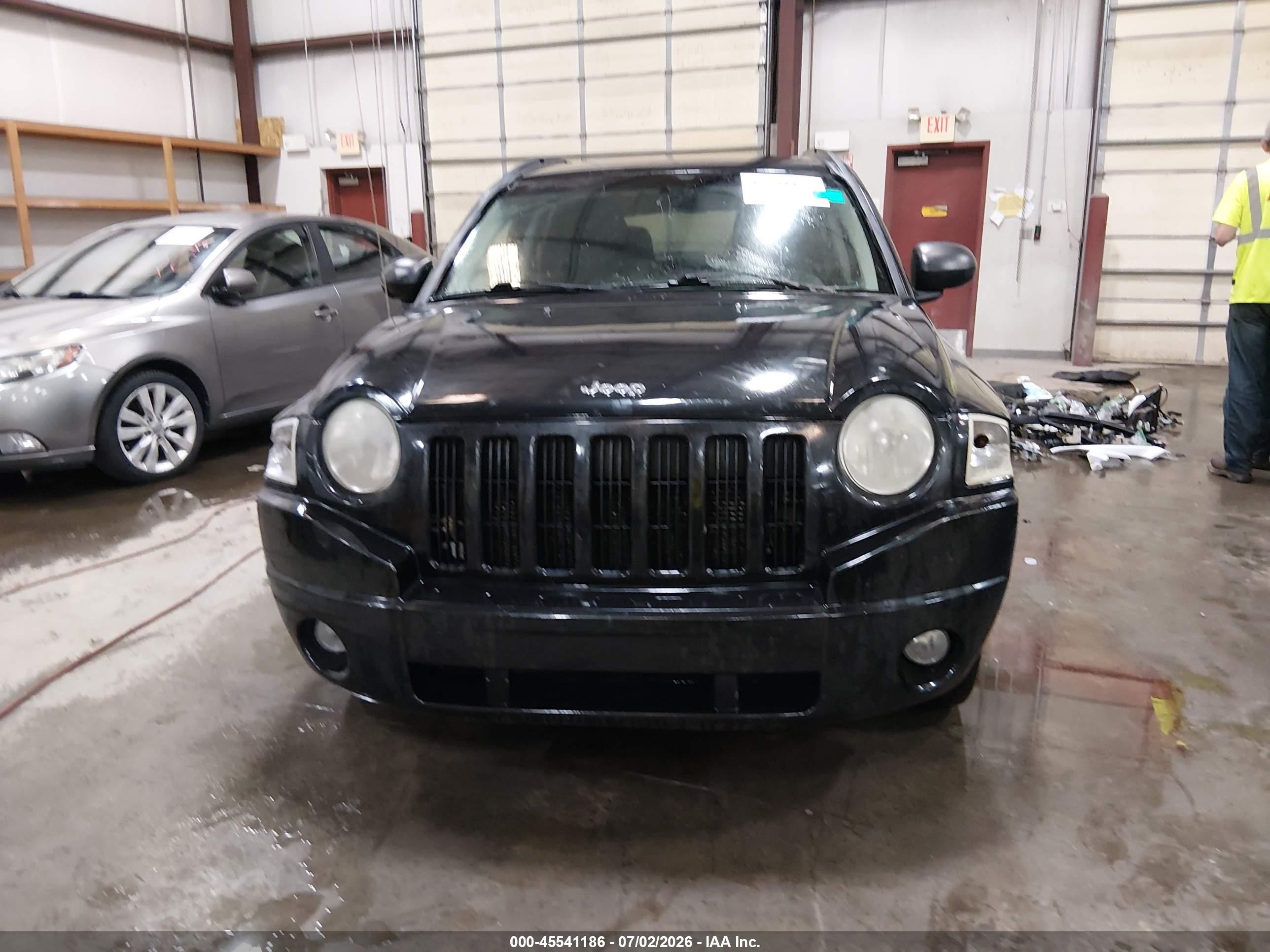 2010 Jeep Compass Sport White vin: 1J4NT4FB6AD578699