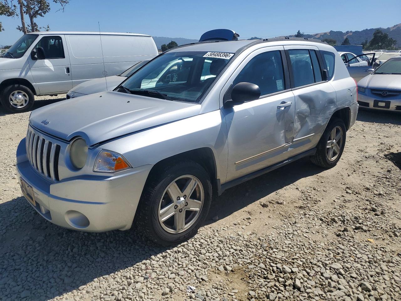 2010 Jeep Compass Sport Gray vin: 1J4NT4FBXAD558391