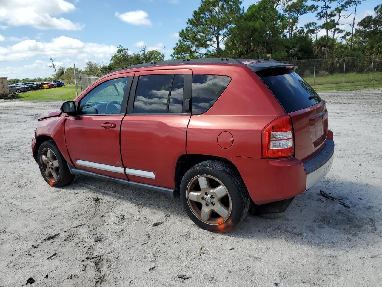 2010 Jeep Compass Limited Red vin: 1J4NT5FB0AD643441