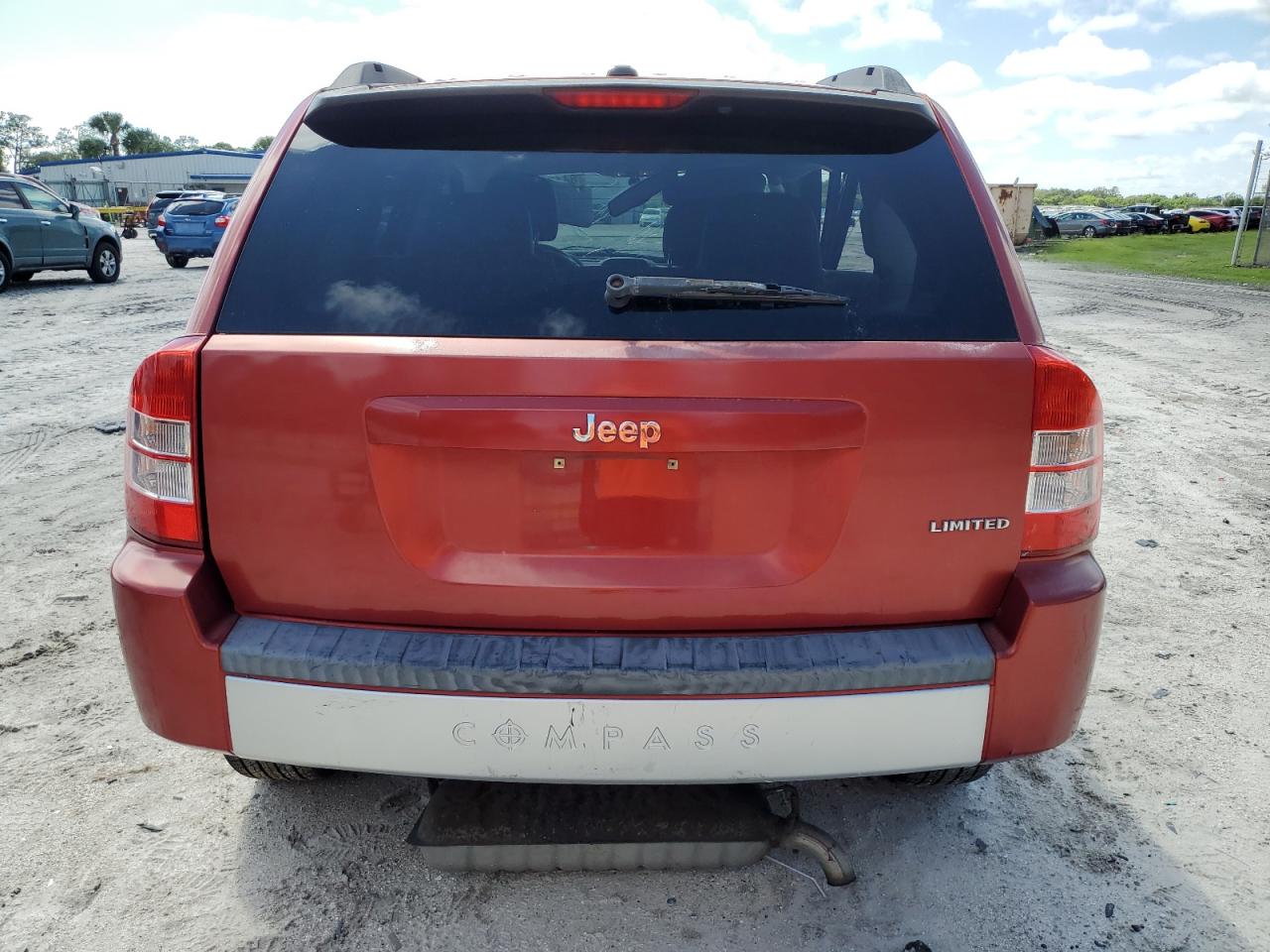 2010 Jeep Compass Limited Red vin: 1J4NT5FB0AD643441