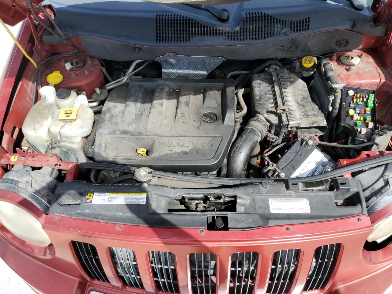 2010 Jeep Compass Limited Red vin: 1J4NT5FB0AD643441