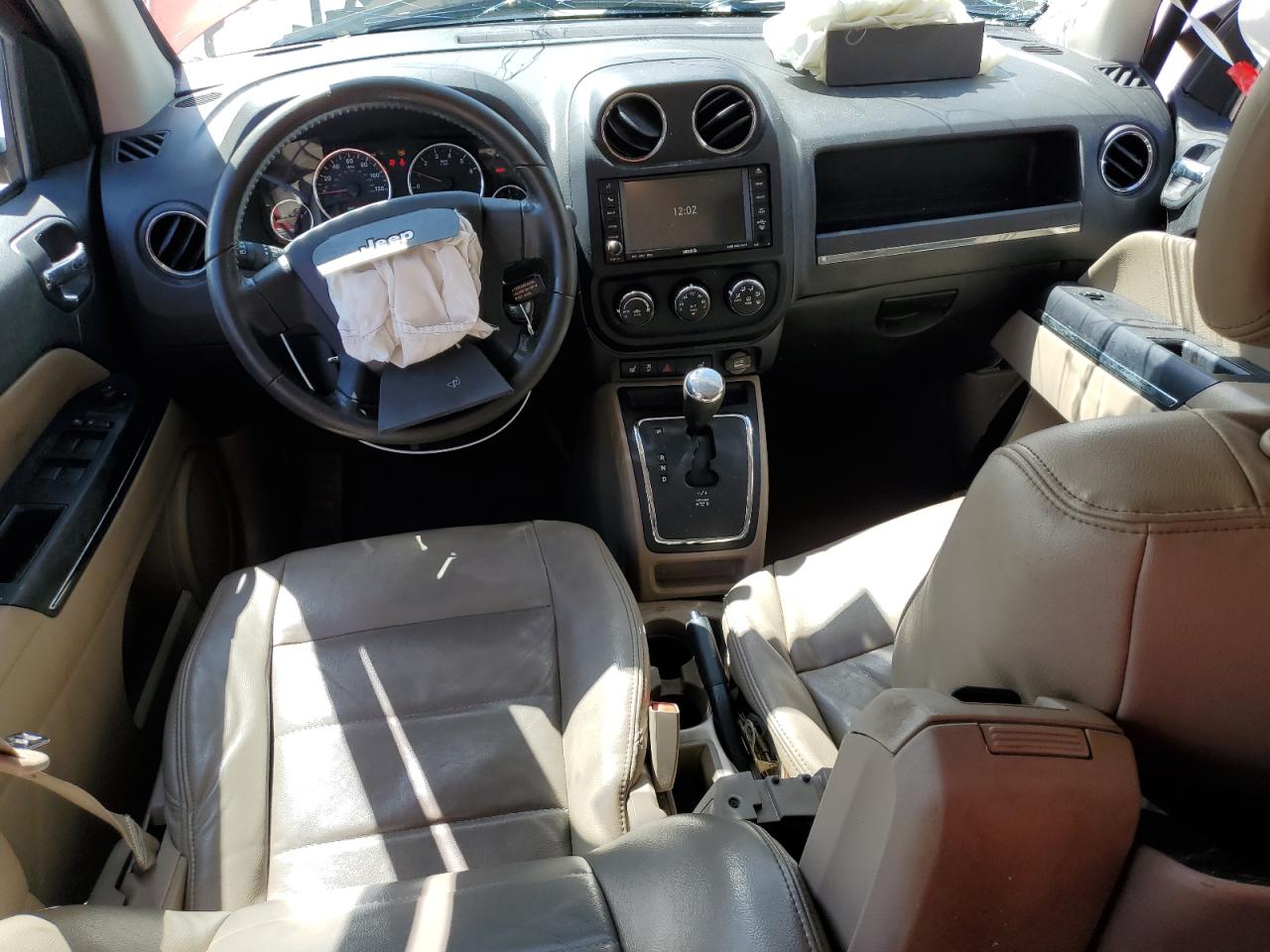 2010 Jeep Compass Limited Red vin: 1J4NT5FB0AD643441