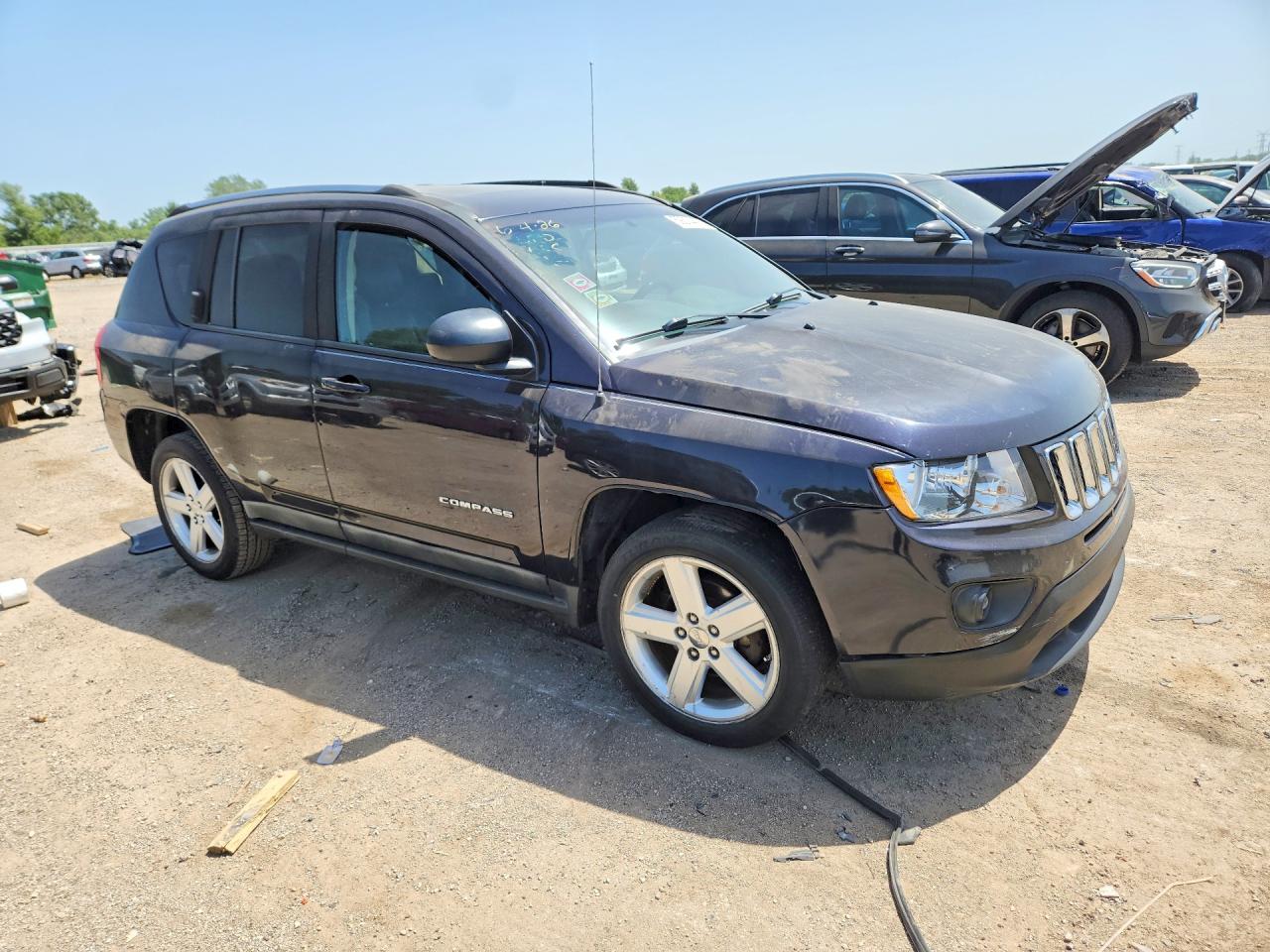 2011 Jeep Compass Limited Blue vin: 1J4NT5FB4BD140433