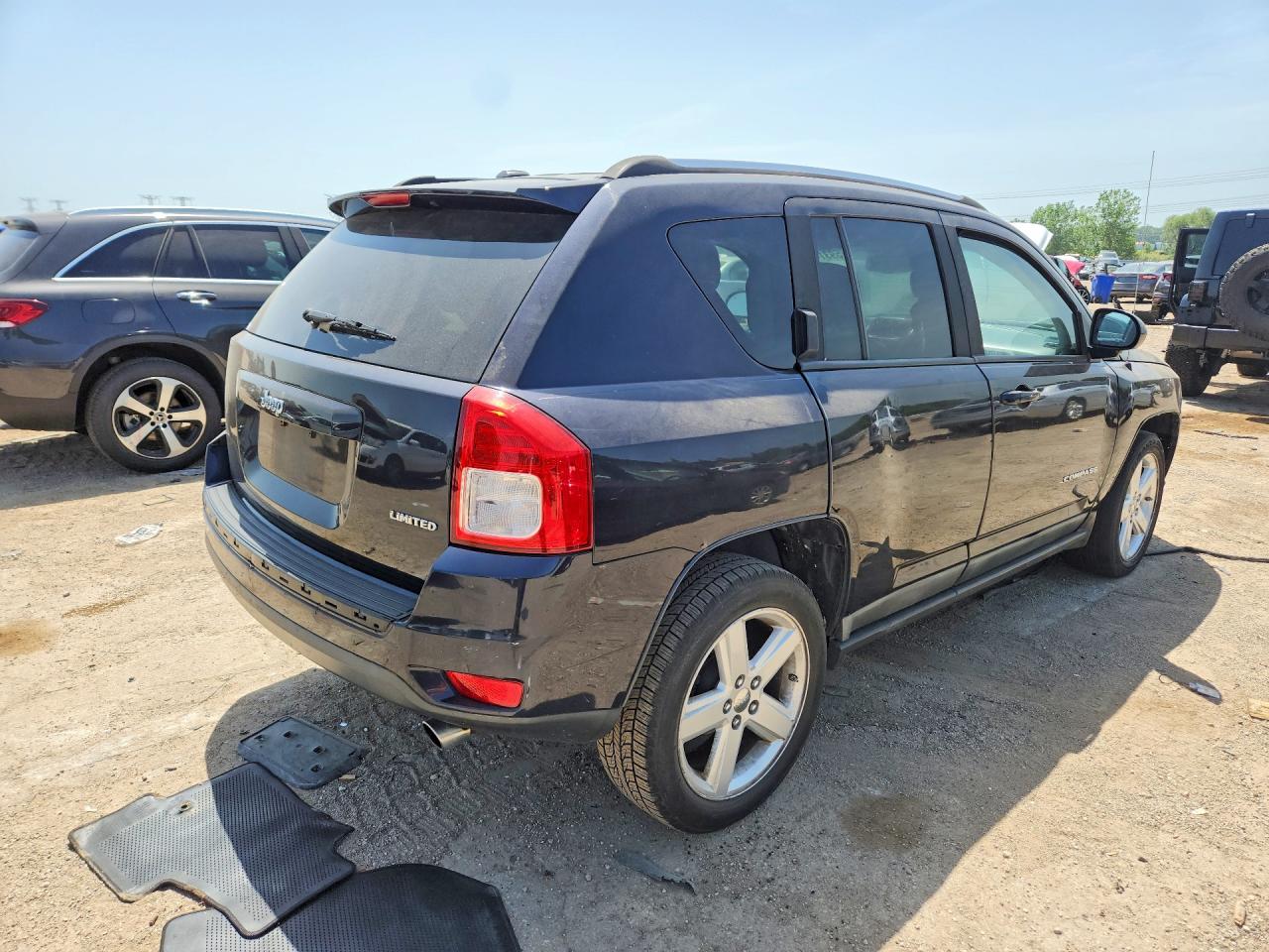2011 Jeep Compass Limited Blue vin: 1J4NT5FB4BD140433