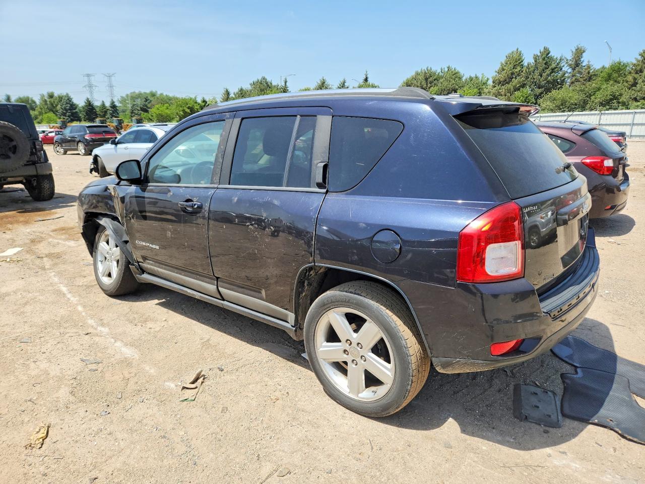 2011 Jeep Compass Limited Blue vin: 1J4NT5FB4BD140433