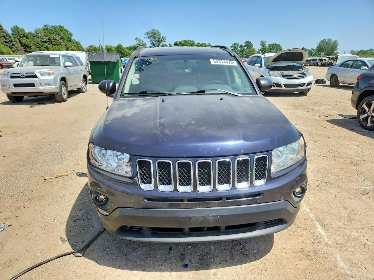 2011 Jeep Compass Limited Blue vin: 1J4NT5FB4BD140433
