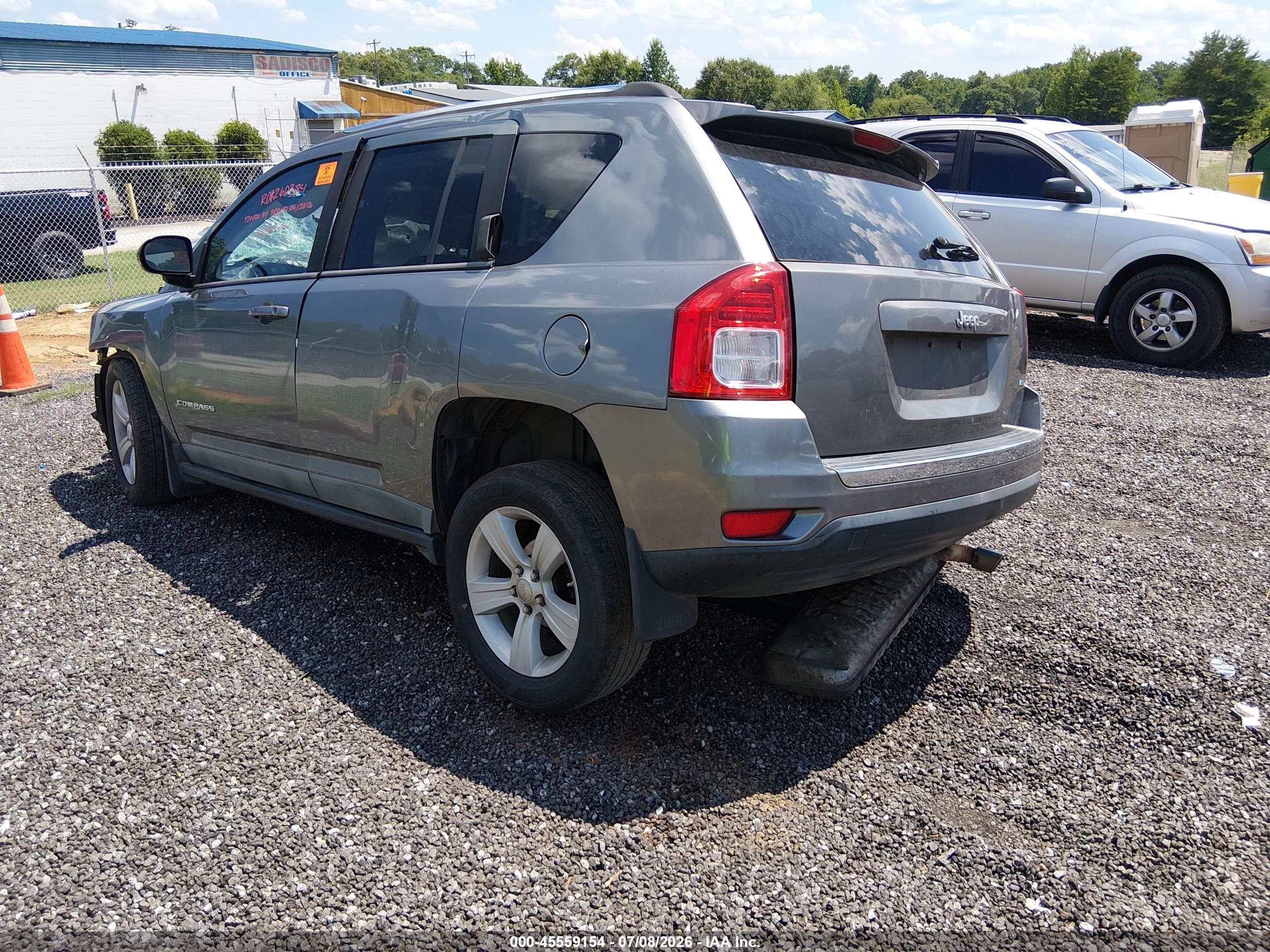 2011 Jeep Compass Limited Gray vin: 1J4NT5FB7BD287524