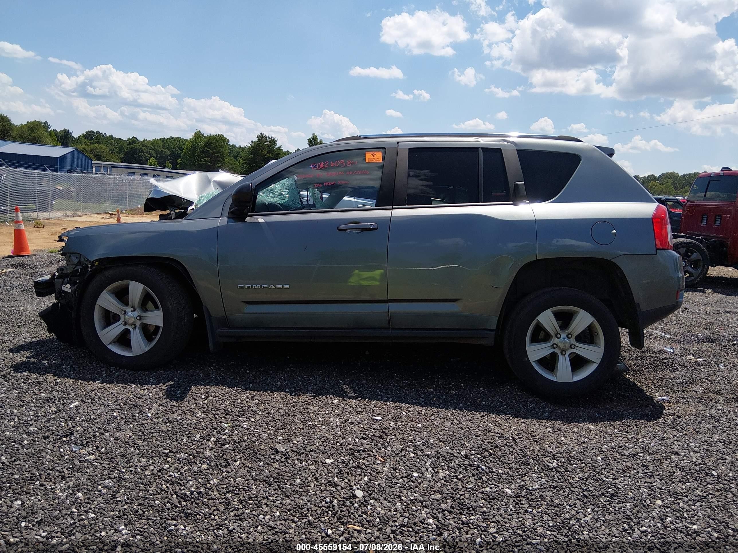 2011 Jeep Compass Limited Gray vin: 1J4NT5FB7BD287524