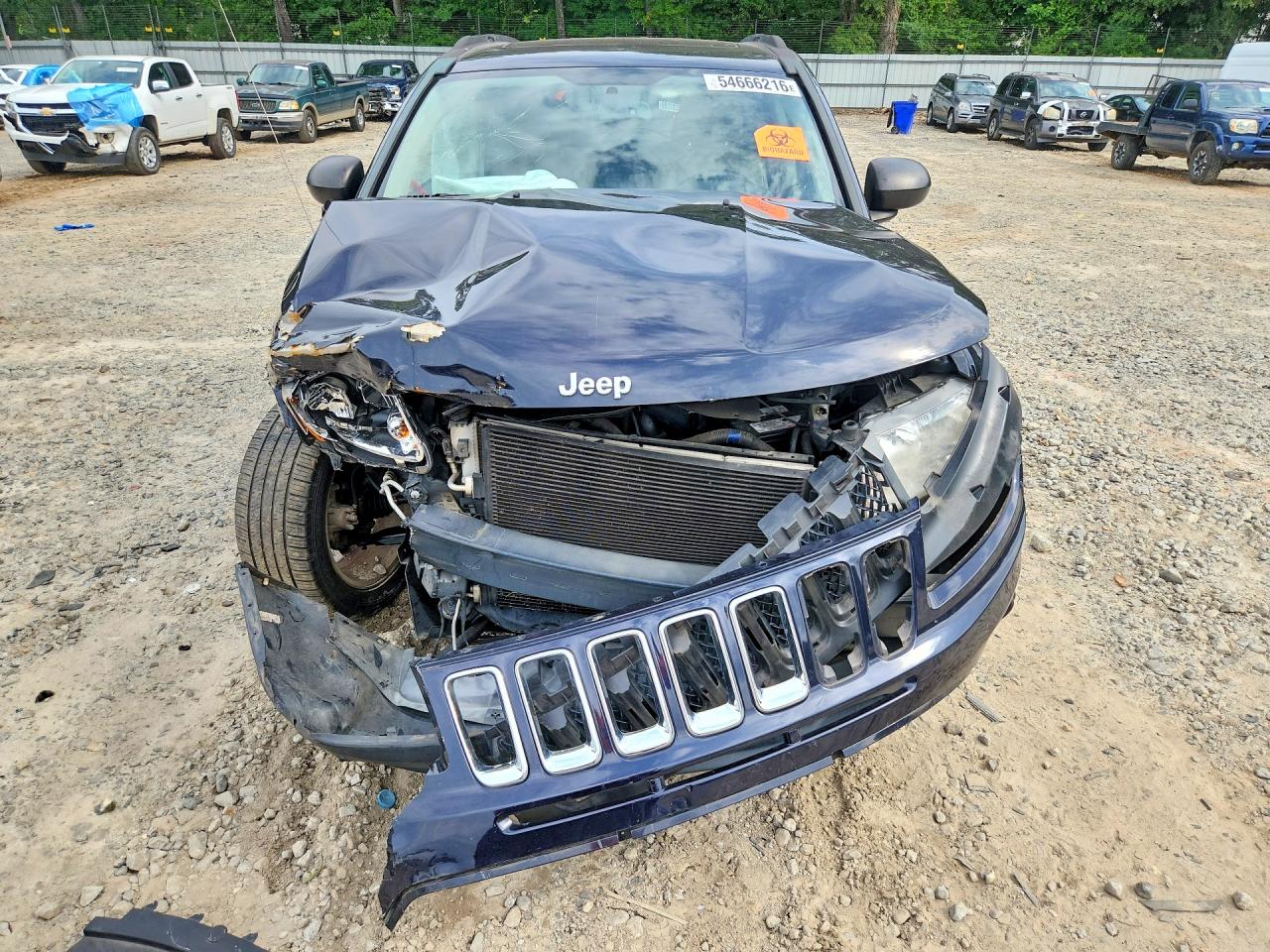 2011 Jeep Compass Limited Blue vin: 1J4NT5FB9BD139536