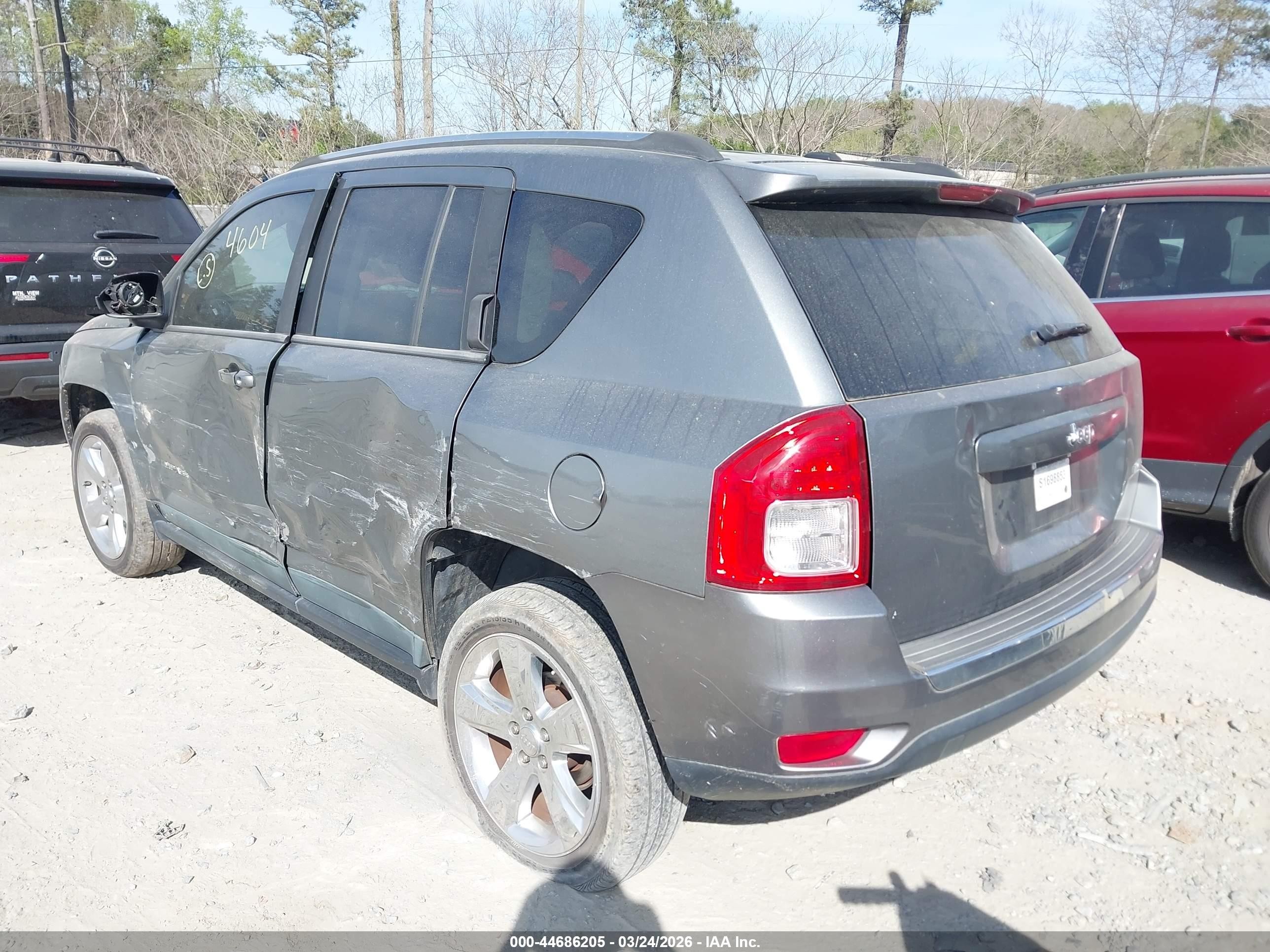 2011 Jeep Compass Limited Gray vin: 1J4NT5FBXBD236521
