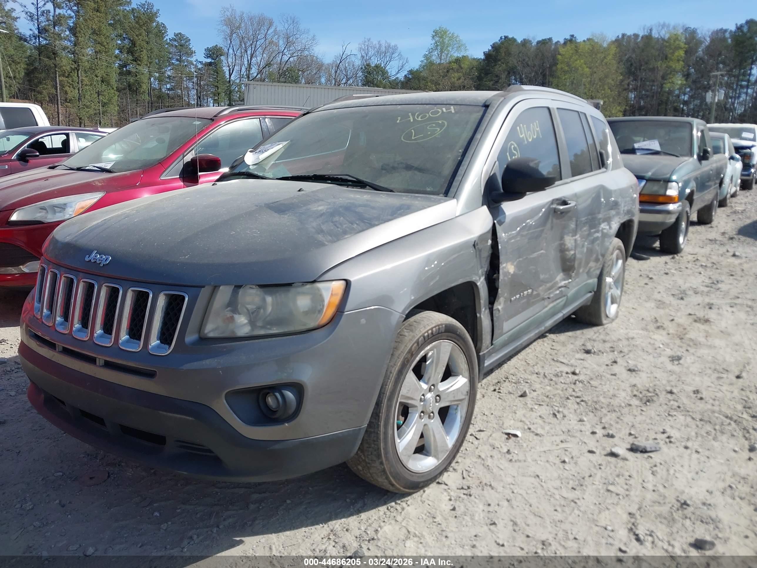 2011 Jeep Compass Limited Gray vin: 1J4NT5FBXBD236521