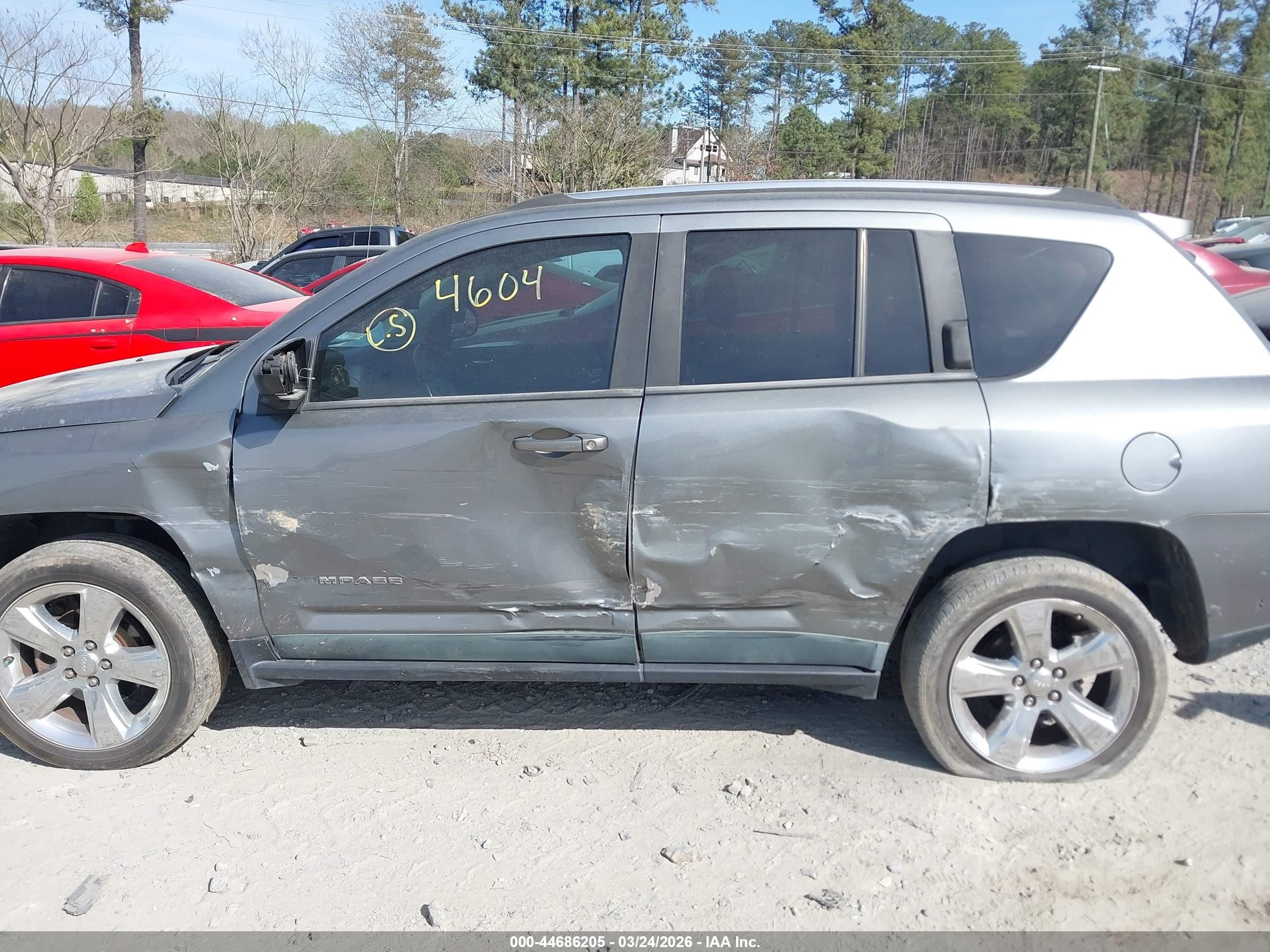 2011 Jeep Compass Limited Gray vin: 1J4NT5FBXBD236521