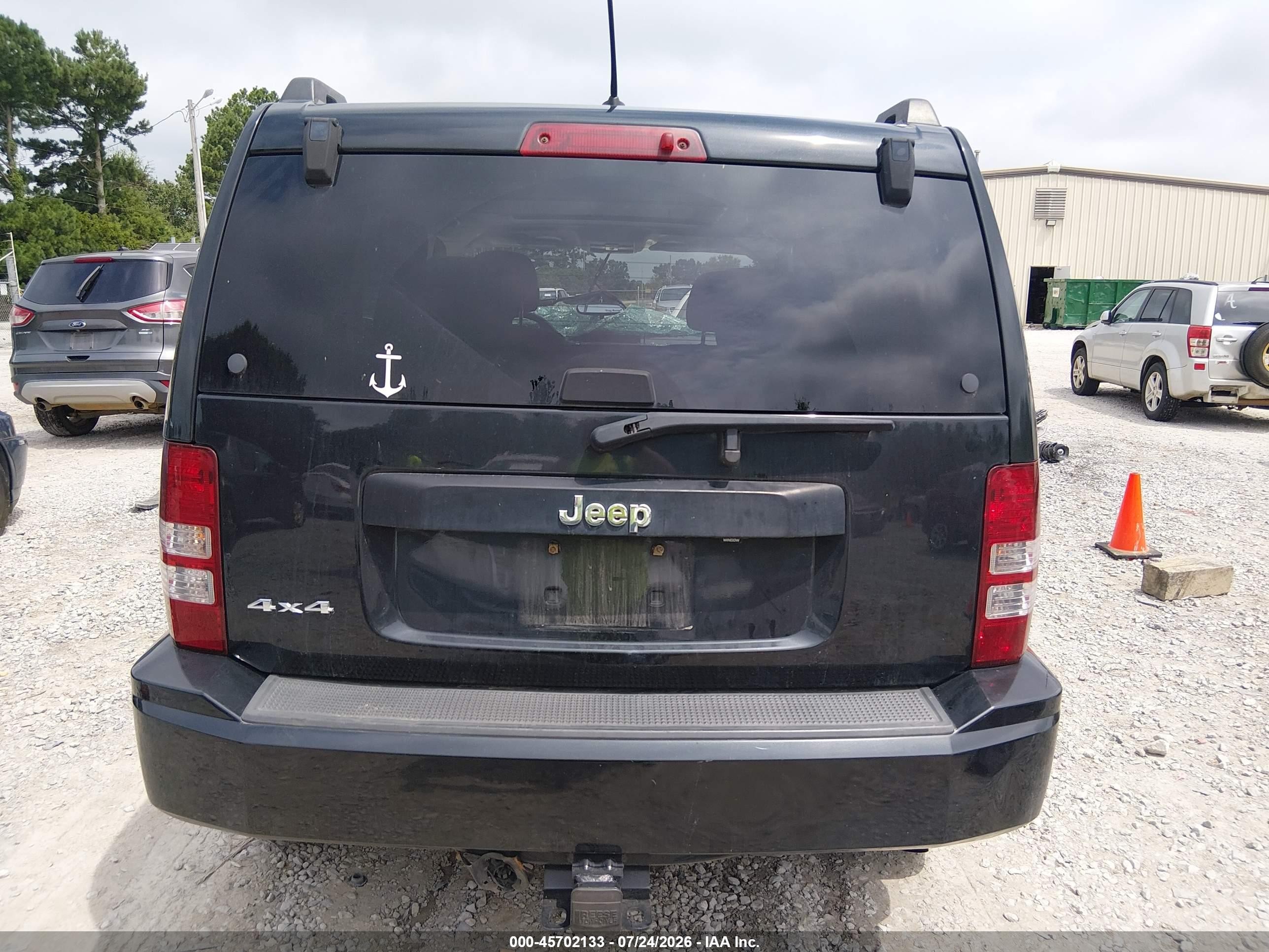 2010 Jeep Liberty Sport Black vin: 1J4PN2GK0AW102703