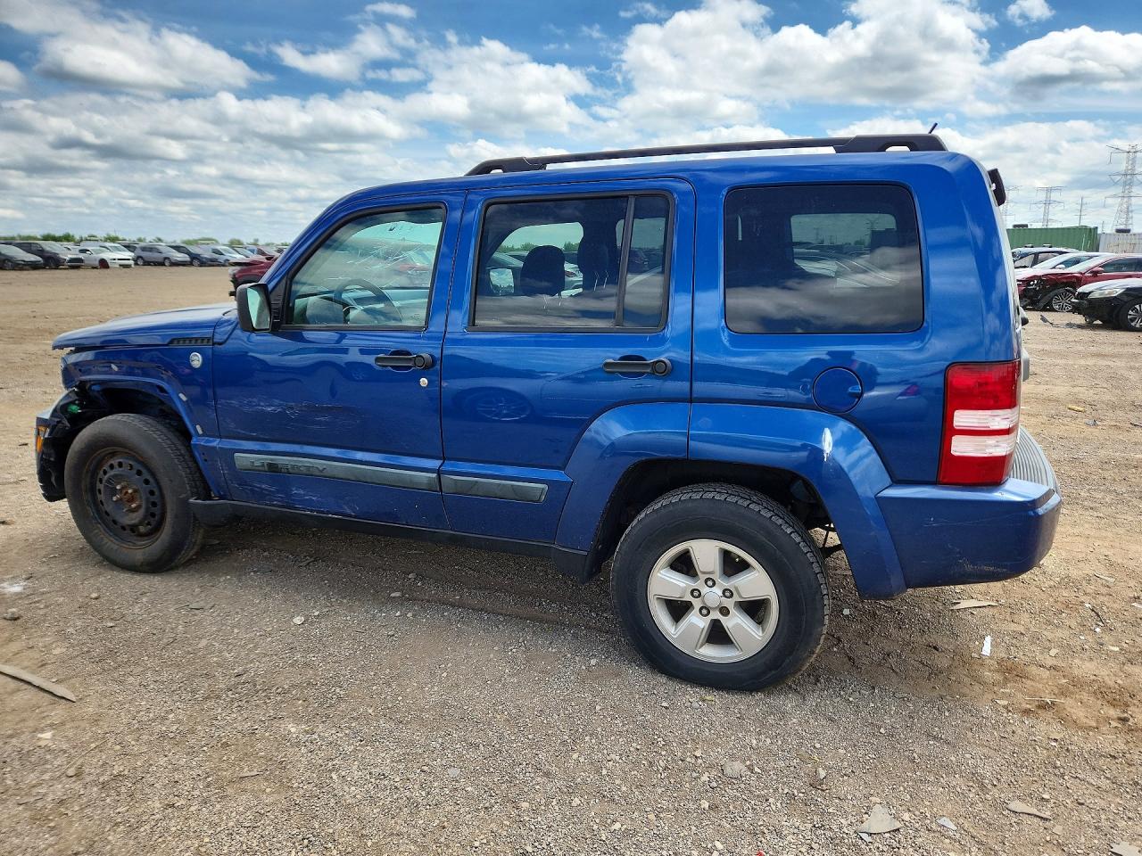 2010 Jeep Liberty Sport Blue vin: 1J4PN2GK0AW128444