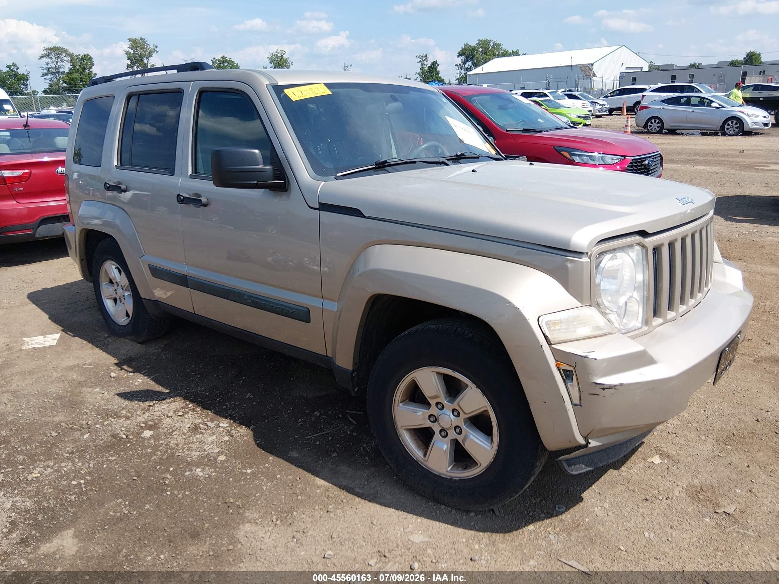 2010 Jeep Liberty Sport Brown vin: 1J4PN2GK0AW172847