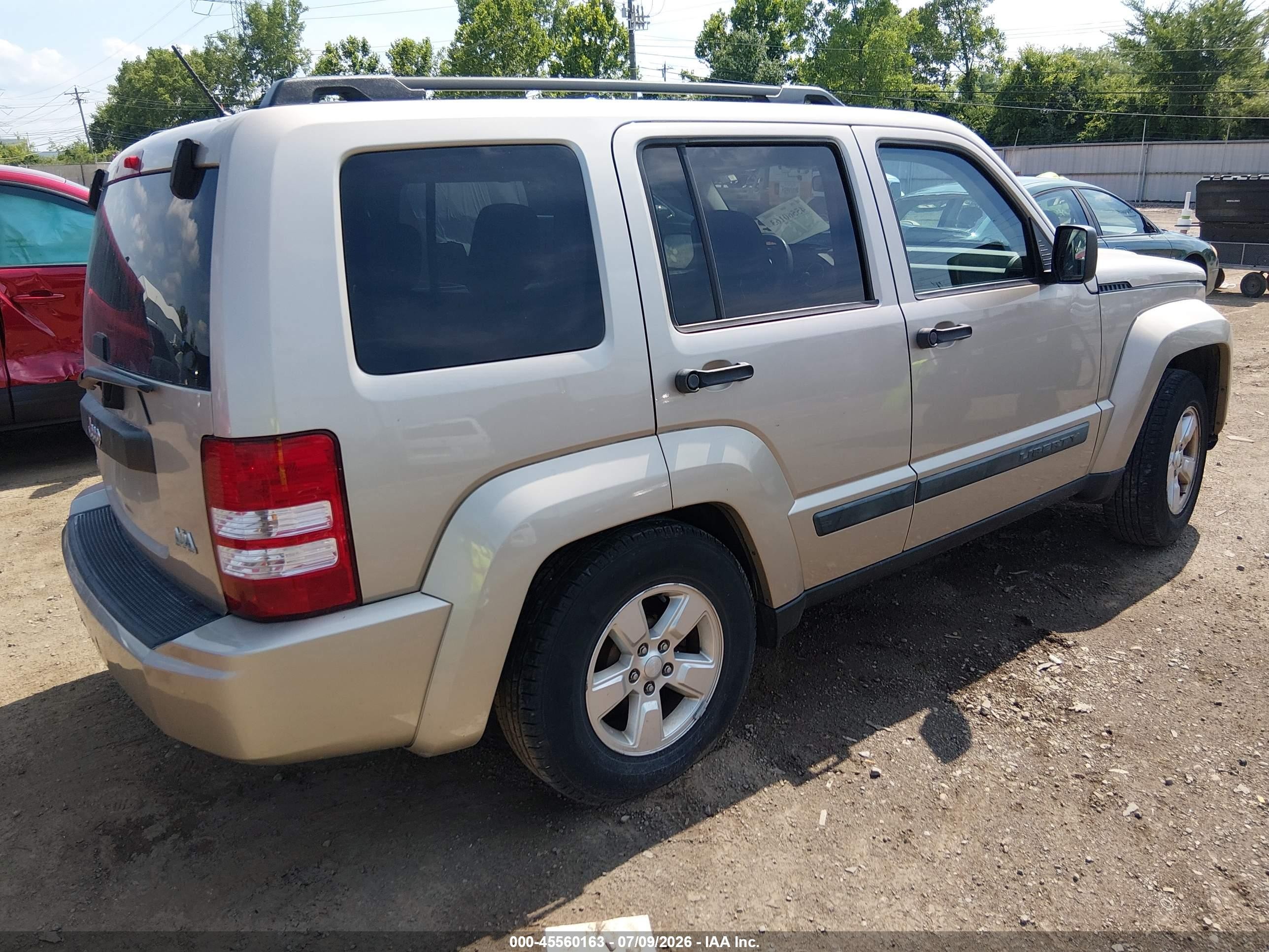 2010 Jeep Liberty Sport Коричневый vin: 1J4PN2GK0AW172847