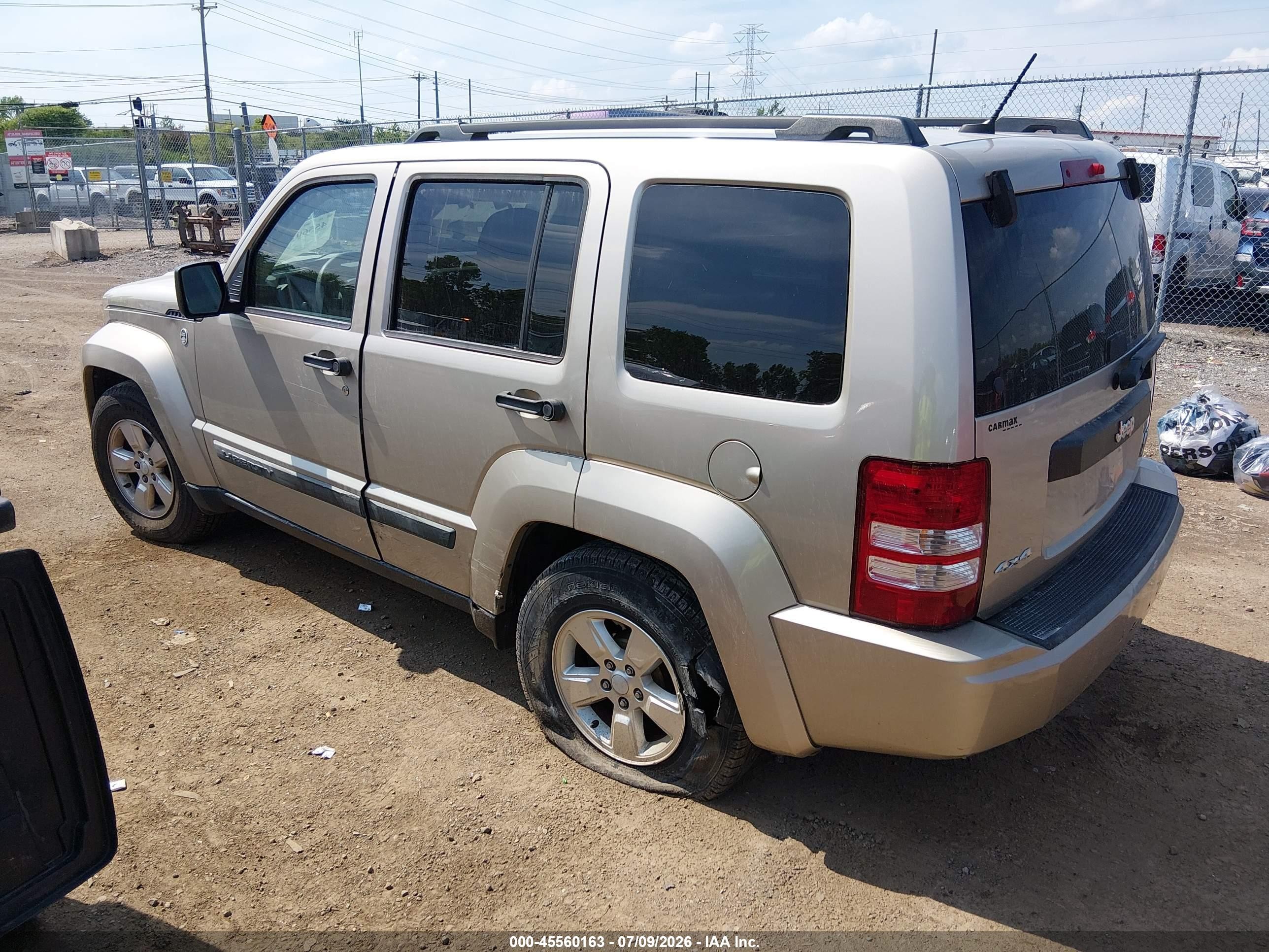 2010 Jeep Liberty Sport Коричневый vin: 1J4PN2GK0AW172847