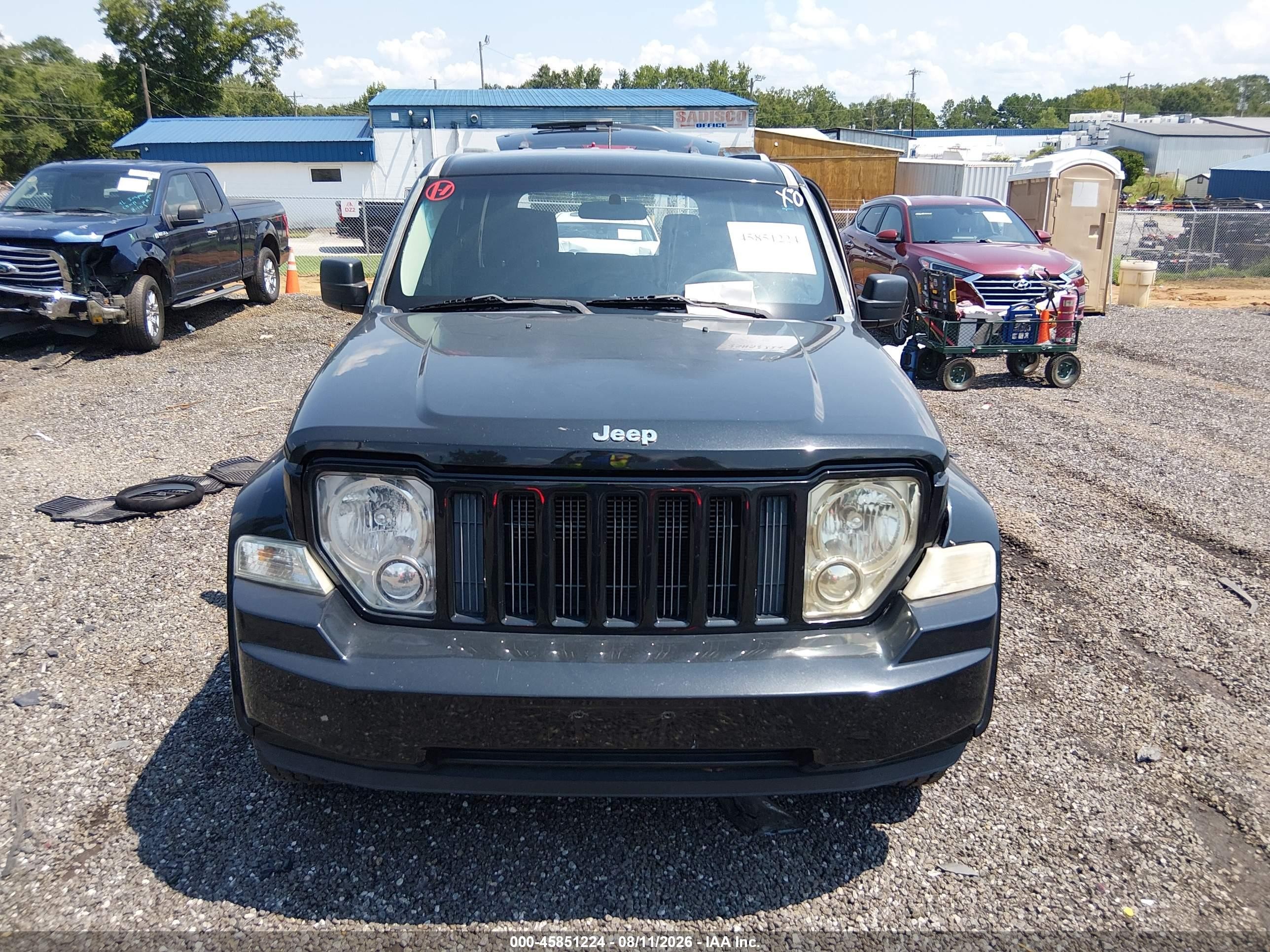 2010 Jeep Liberty Sport Черный vin: 1J4PN2GK0AW178891
