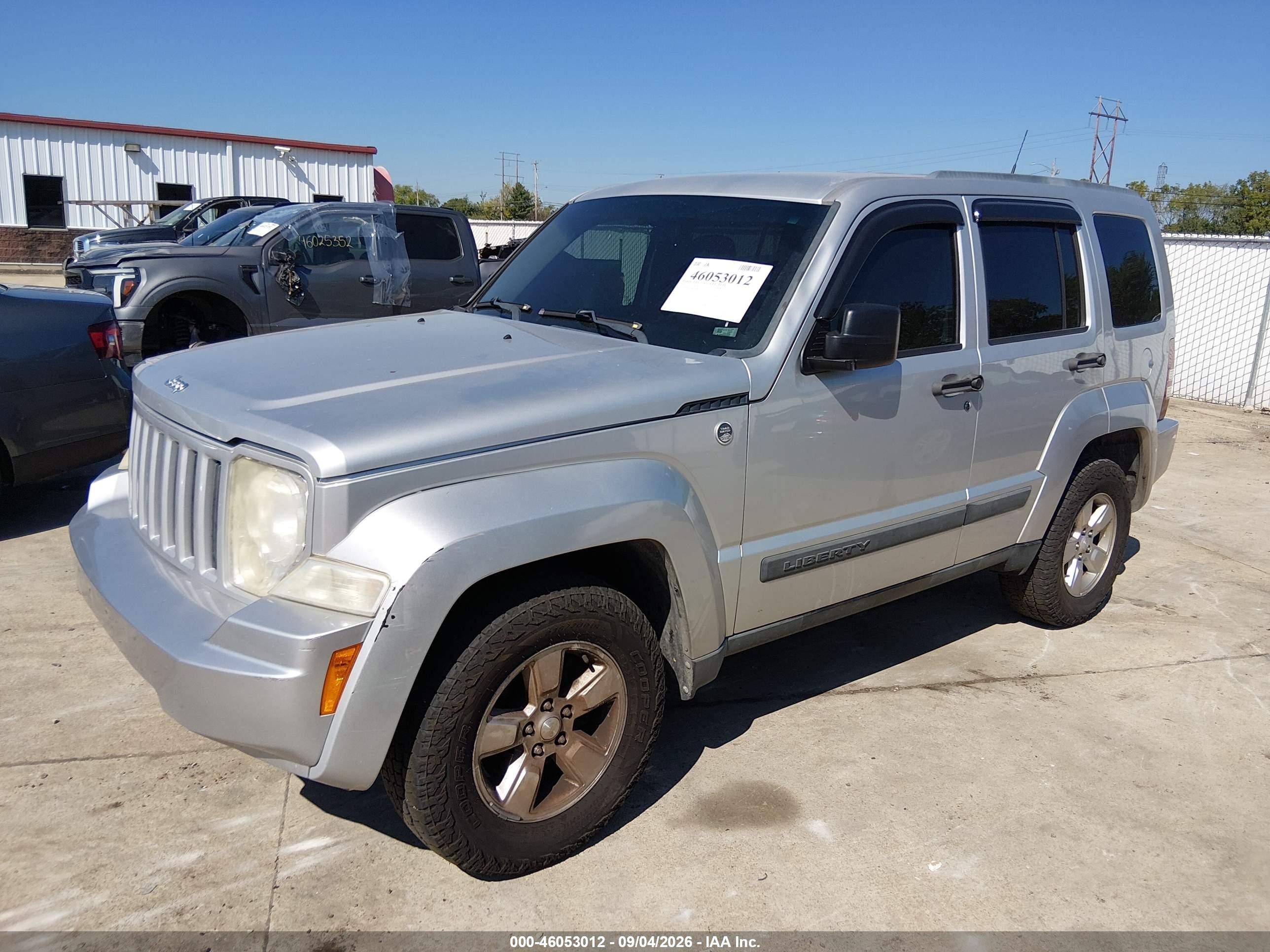2011 Jeep Liberty Sport Silver vin: 1J4PN2GK0BW529669