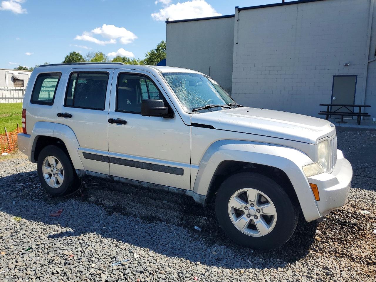 2011 Jeep Liberty Sport Silver vin: 1J4PN2GK0BW584624