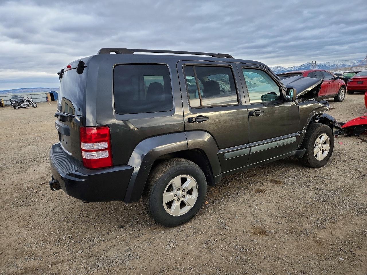 2010 Jeep Liberty Sport Gray vin: 1J4PN2GK1AW163154