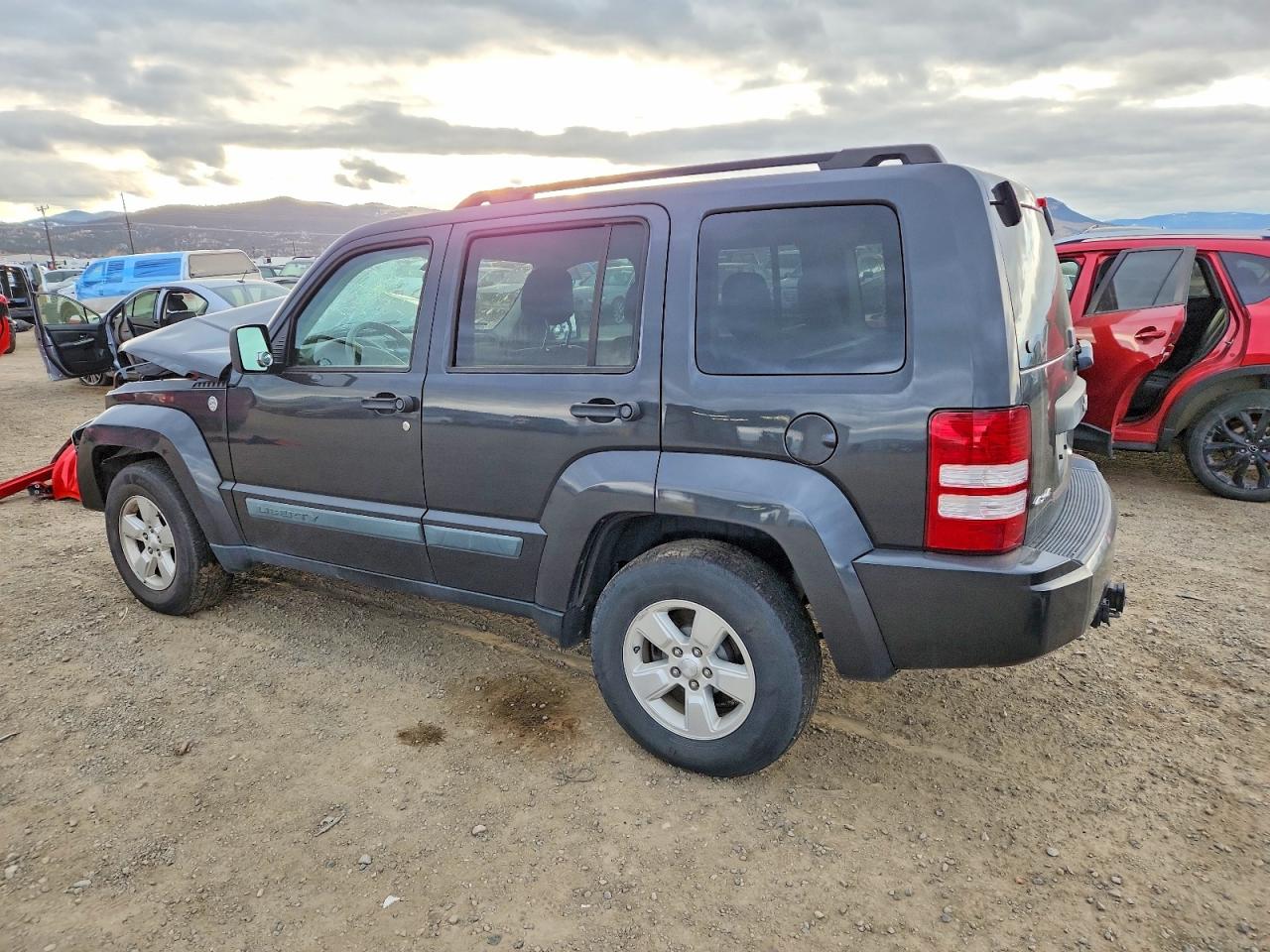 2010 Jeep Liberty Sport Gray vin: 1J4PN2GK1AW163154