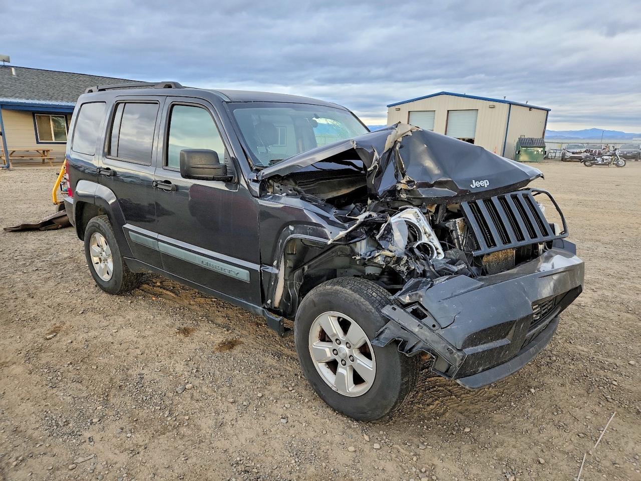 2010 Jeep Liberty Sport Gray vin: 1J4PN2GK1AW163154