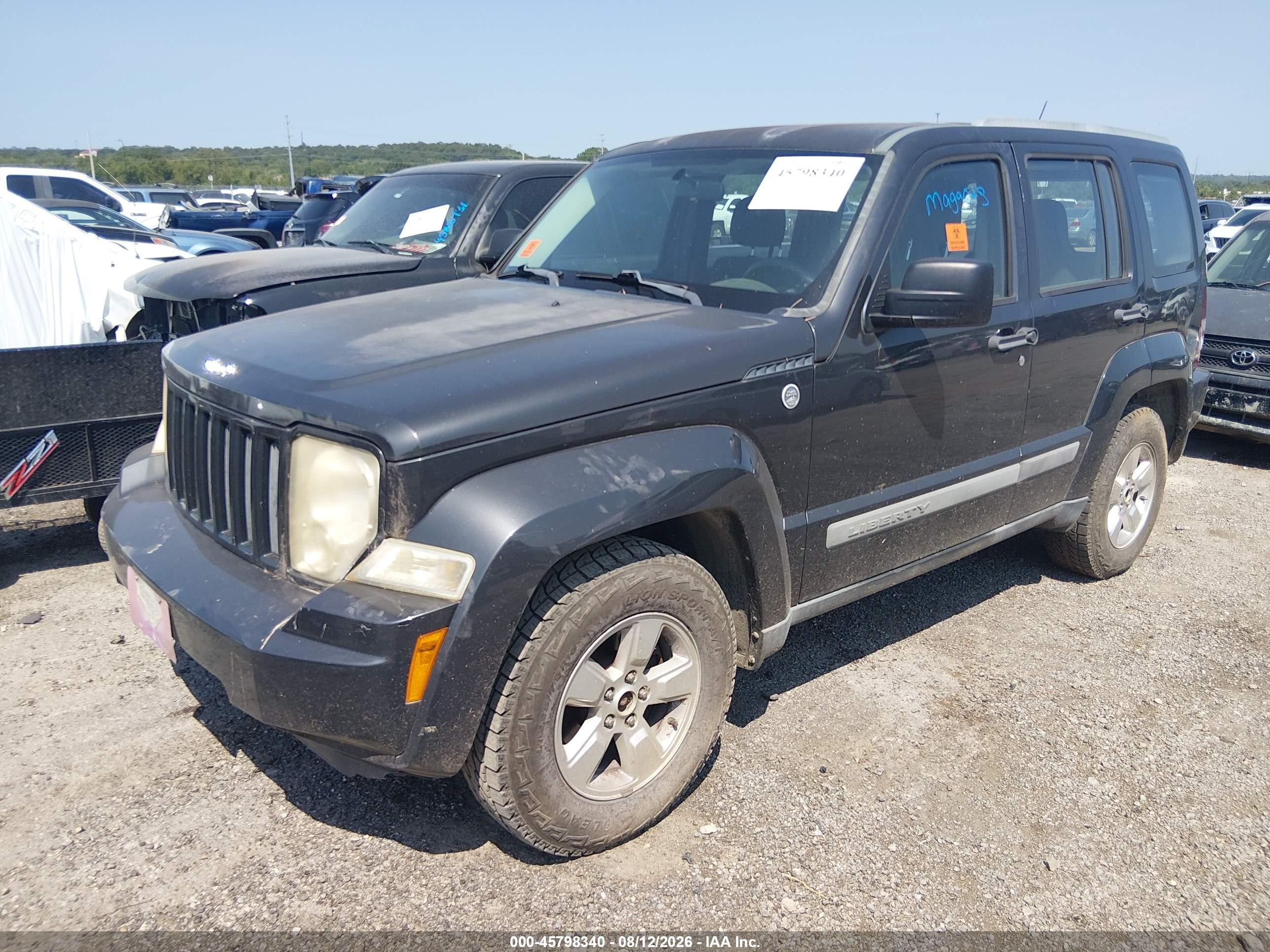 2011 Jeep Liberty Sport Gray vin: 1J4PN2GK1BW565449