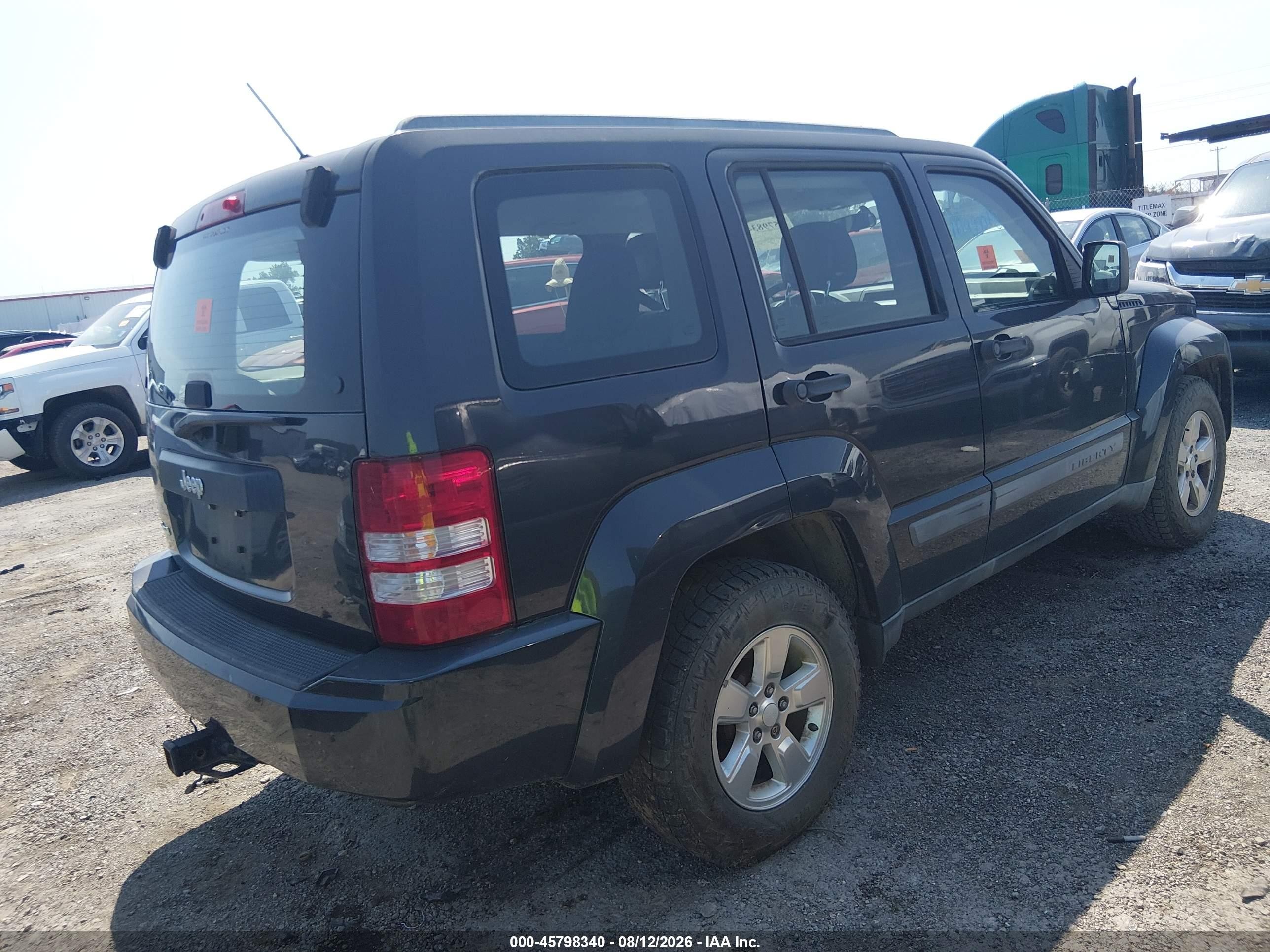 2011 Jeep Liberty Sport Gray vin: 1J4PN2GK1BW565449