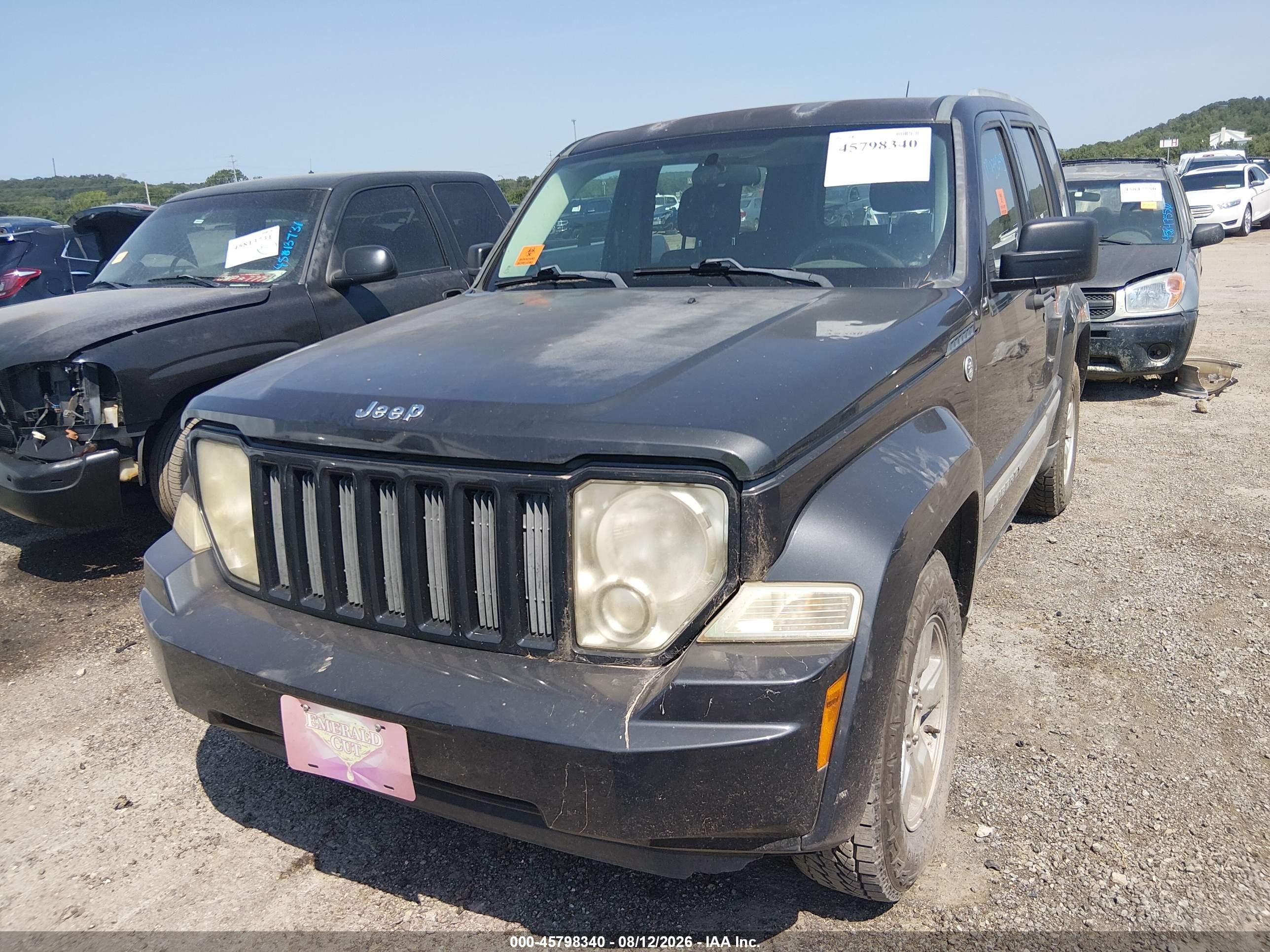 2011 Jeep Liberty Sport Gray vin: 1J4PN2GK1BW565449